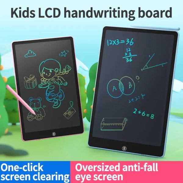 Writing Pad Lcd Tablet For Kid Digital Drawing Pad – Erasable Writing Board – Writing Pad (random Color)