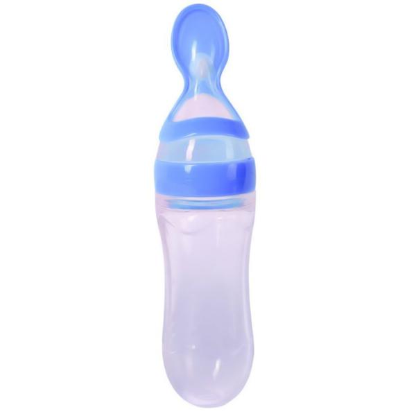 Silicone Bottle Feeding Baby Spoon Feeder
