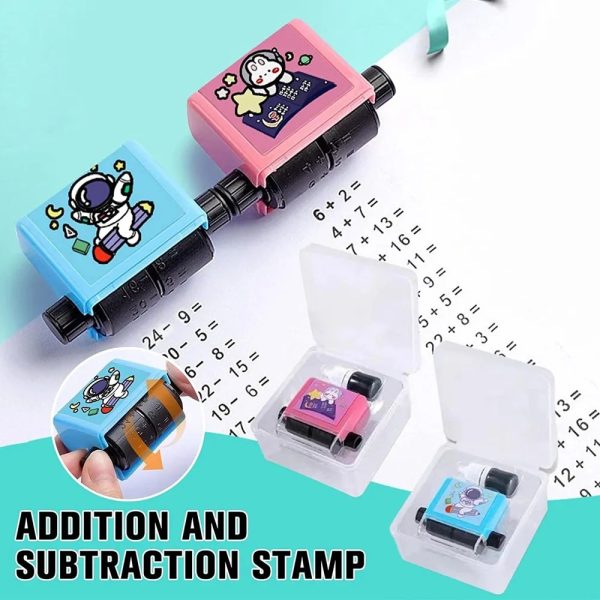 Educational Math Stampers Roller Addition And Subtraction 