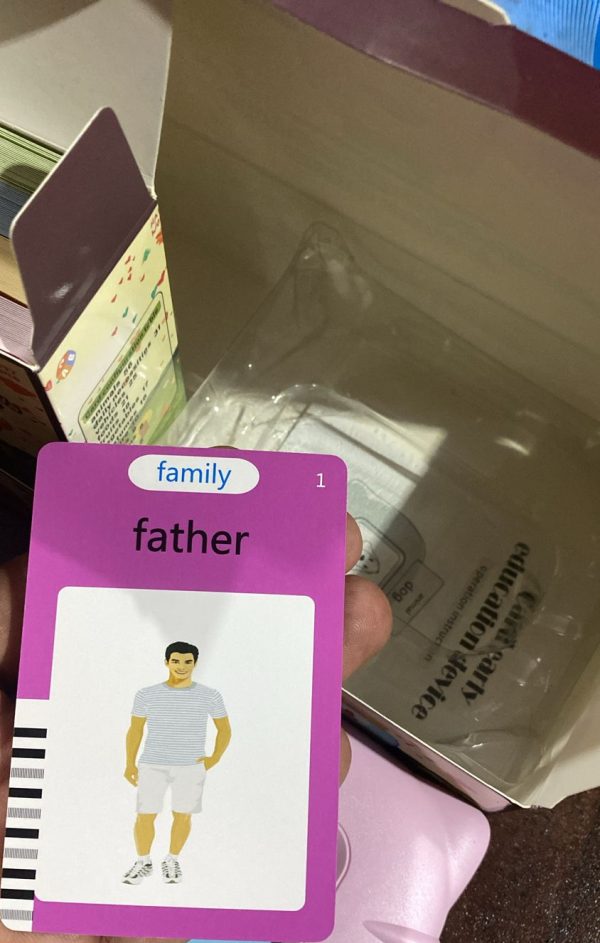 Talking Flash Cards Preschool Learning Toys Early Educational Toys English Learn To Talk Learn Words Learn English Learn