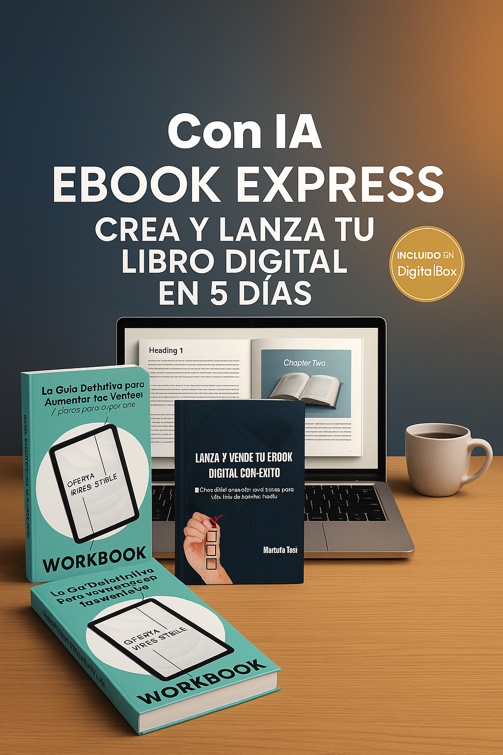 Ebook Express – Creá y lanzá tu e-book en 5 días