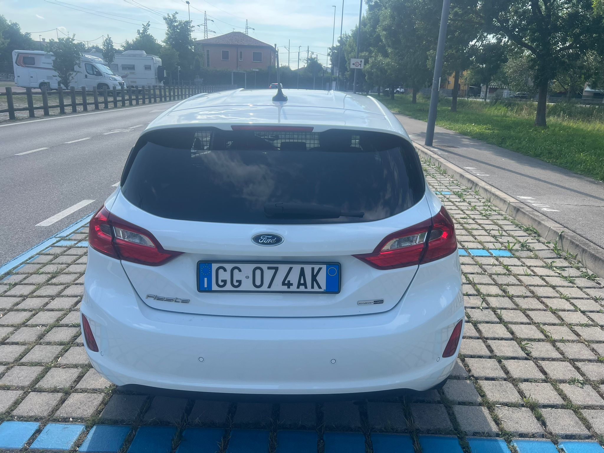 FORD FIESTA VAN CV VAN 2 POSTI + SENSORI DI PARCHEGGIO - 2021