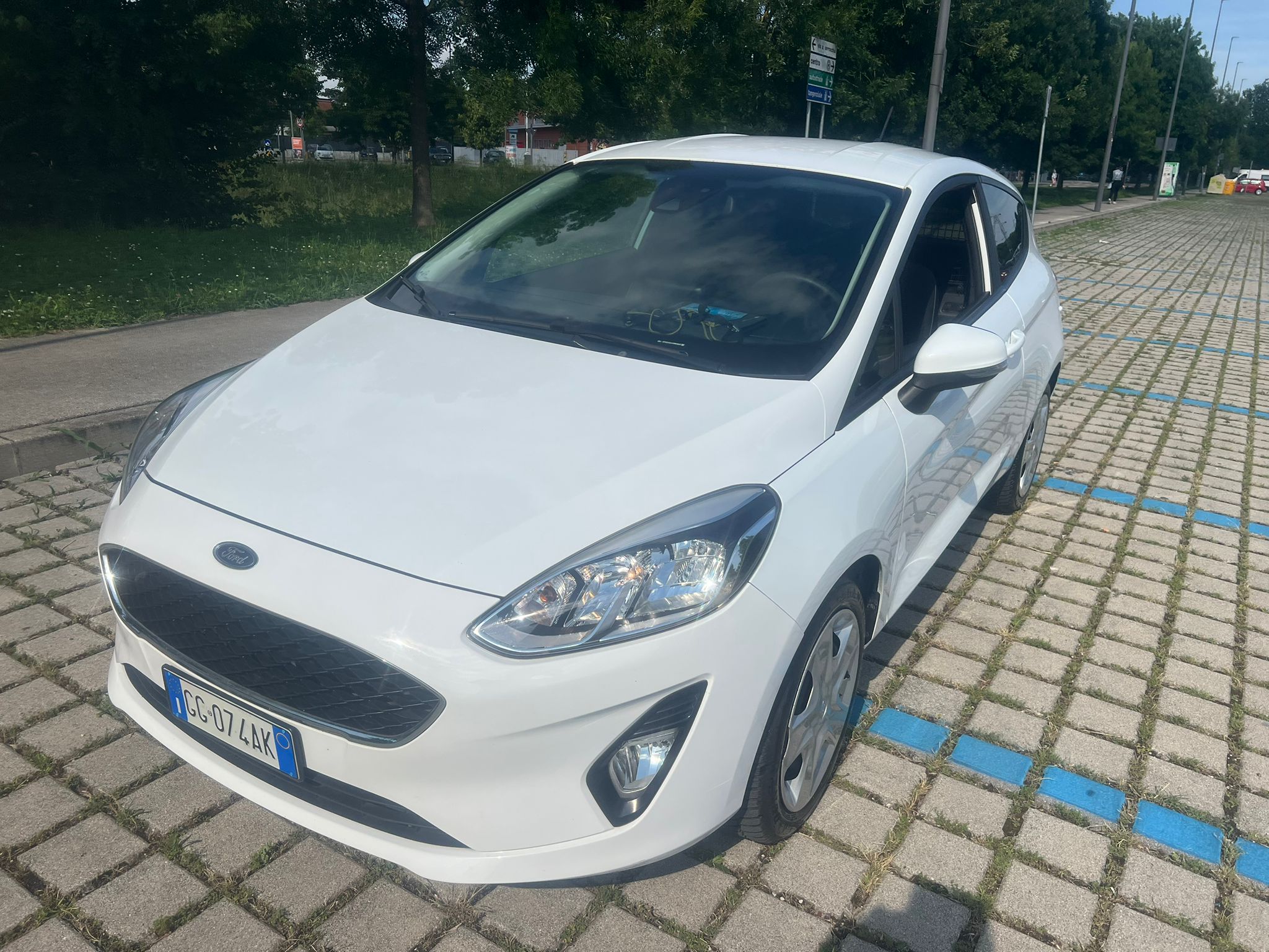 FORD FIESTA VAN CV VAN 2 POSTI + SENSORI DI PARCHEGGIO - 2021