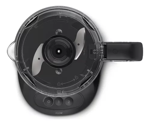 Mini Processador De Alimentos 3 Em 1 Electrolux Efp500 127v Preto Cor Preto
