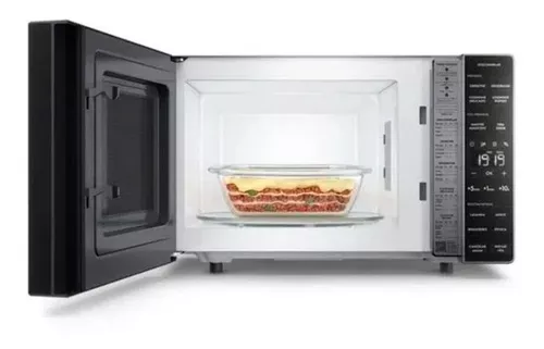 Micro-ondas ME23S 23L Efficient Com Descongelamento Assistido Cor Inox Electrolux 220V/127V