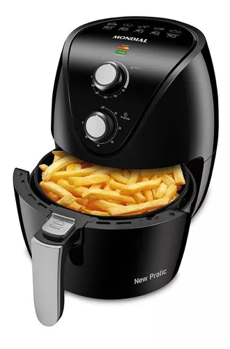 Air Fryer Mondial Af-31 New Pratic 3.5l 1500w Cor Preto 127V