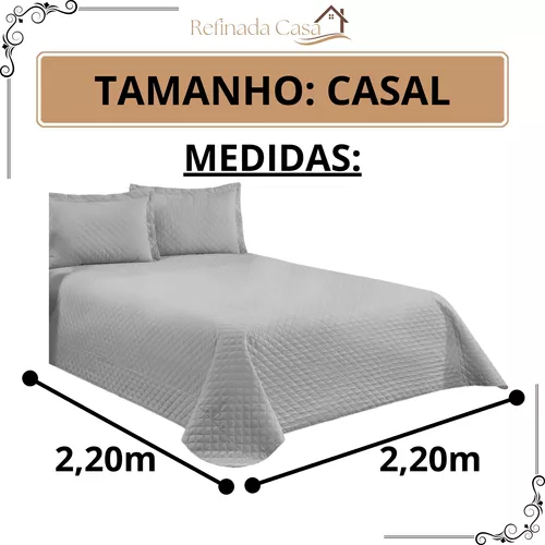 Kit Cobre Leito Veneza Casal Padrão Cama Box Varias Cores