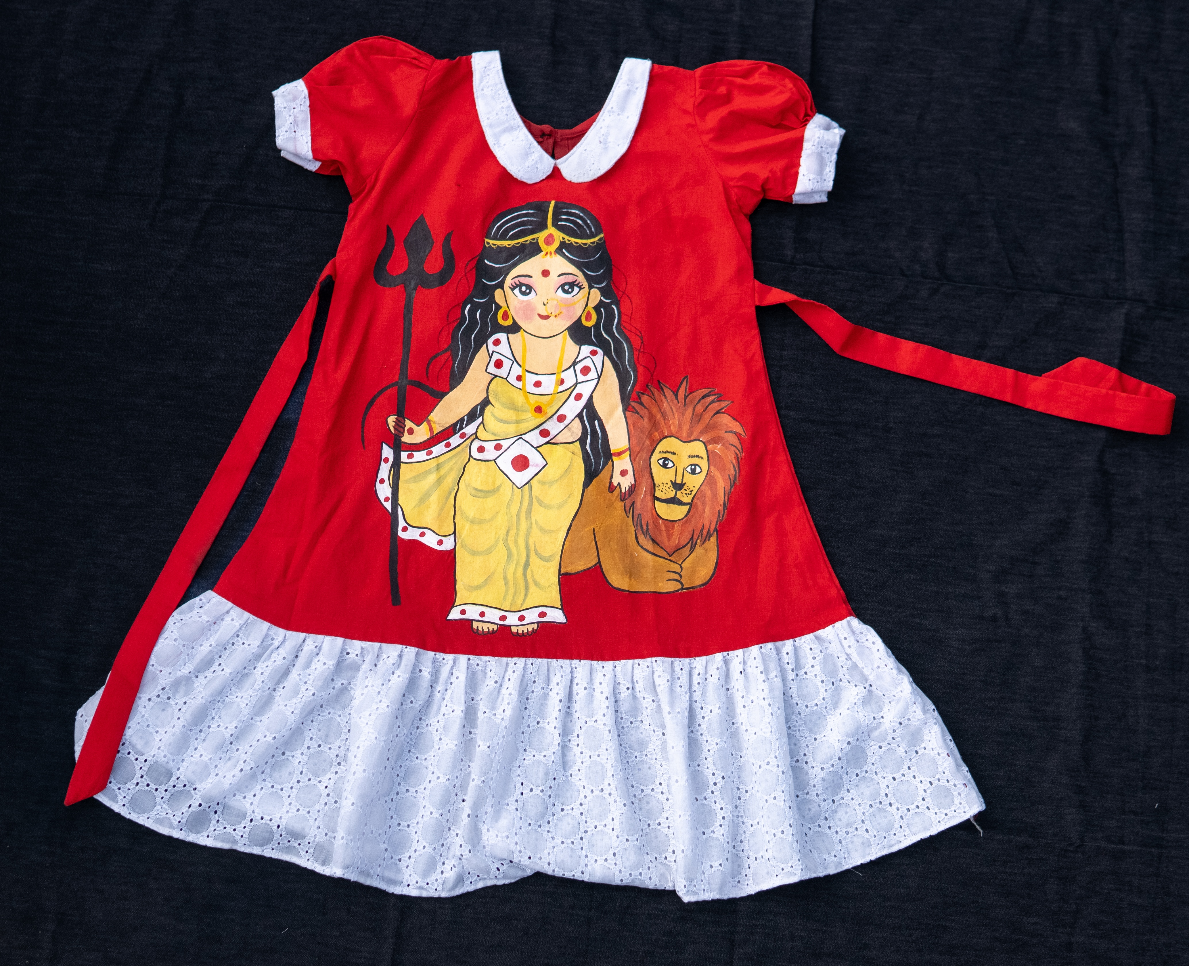 Red Durga Dress