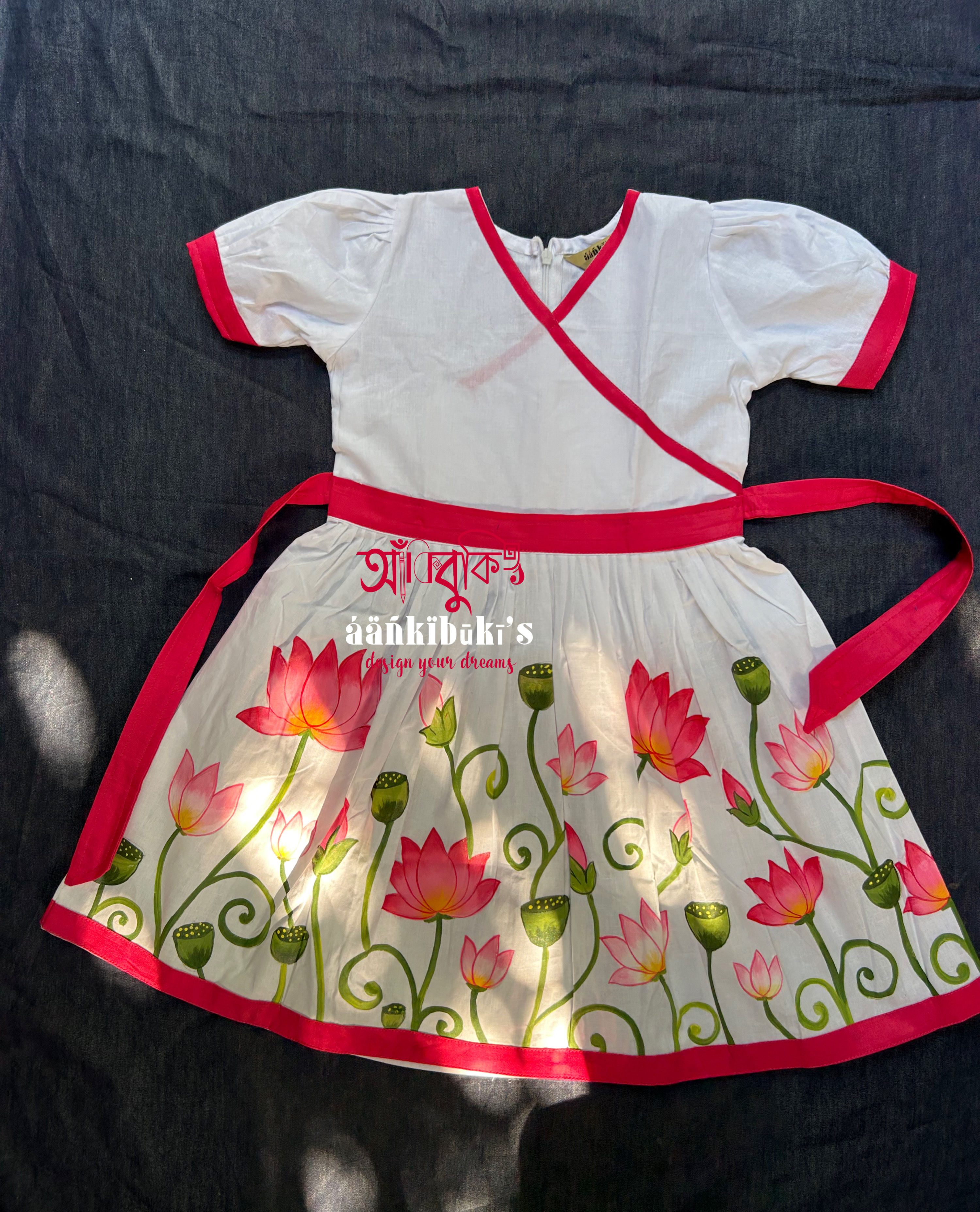 Girls’ Lotus Cotton Frock