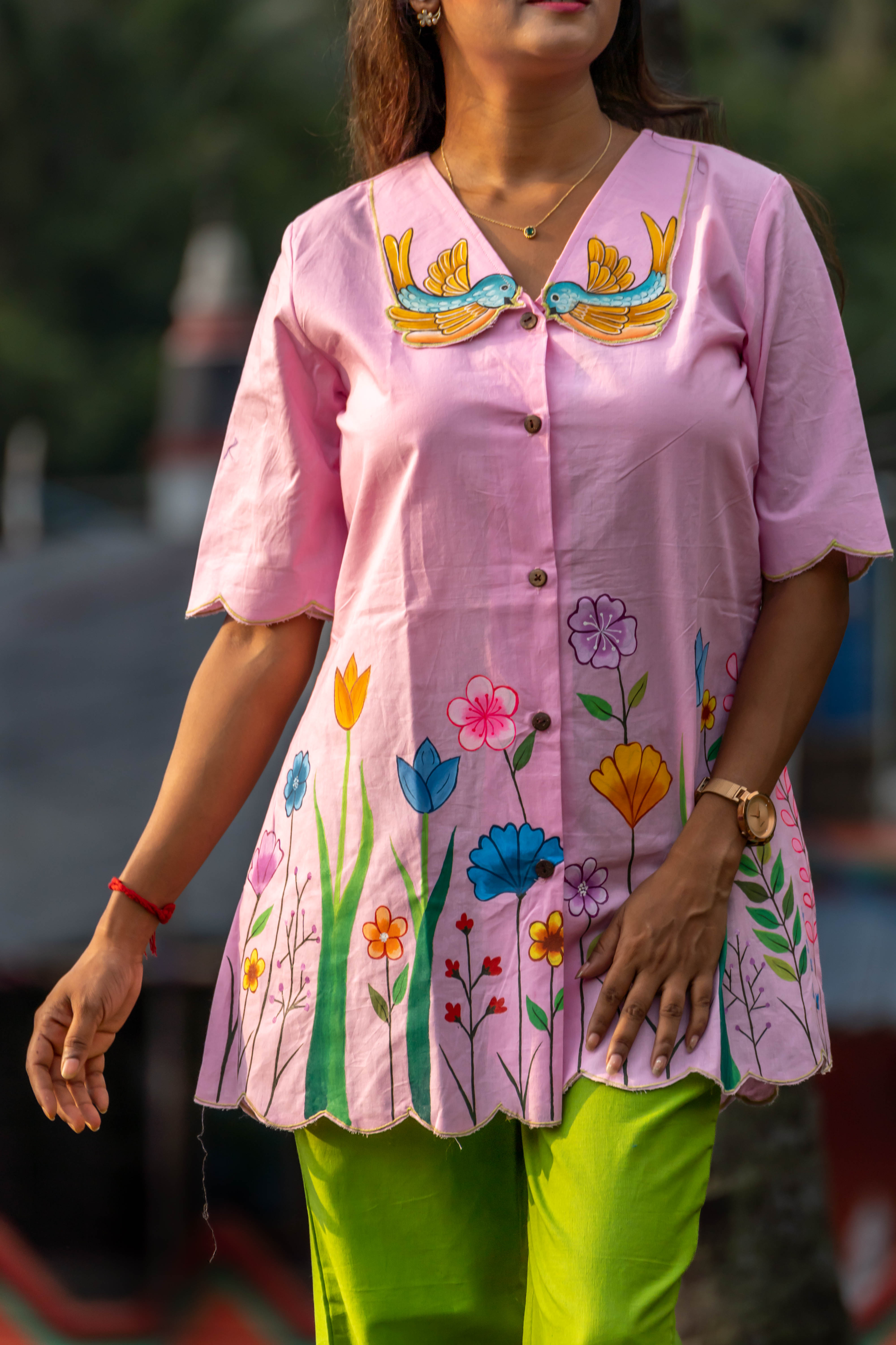 Hand-painted Bird Coord