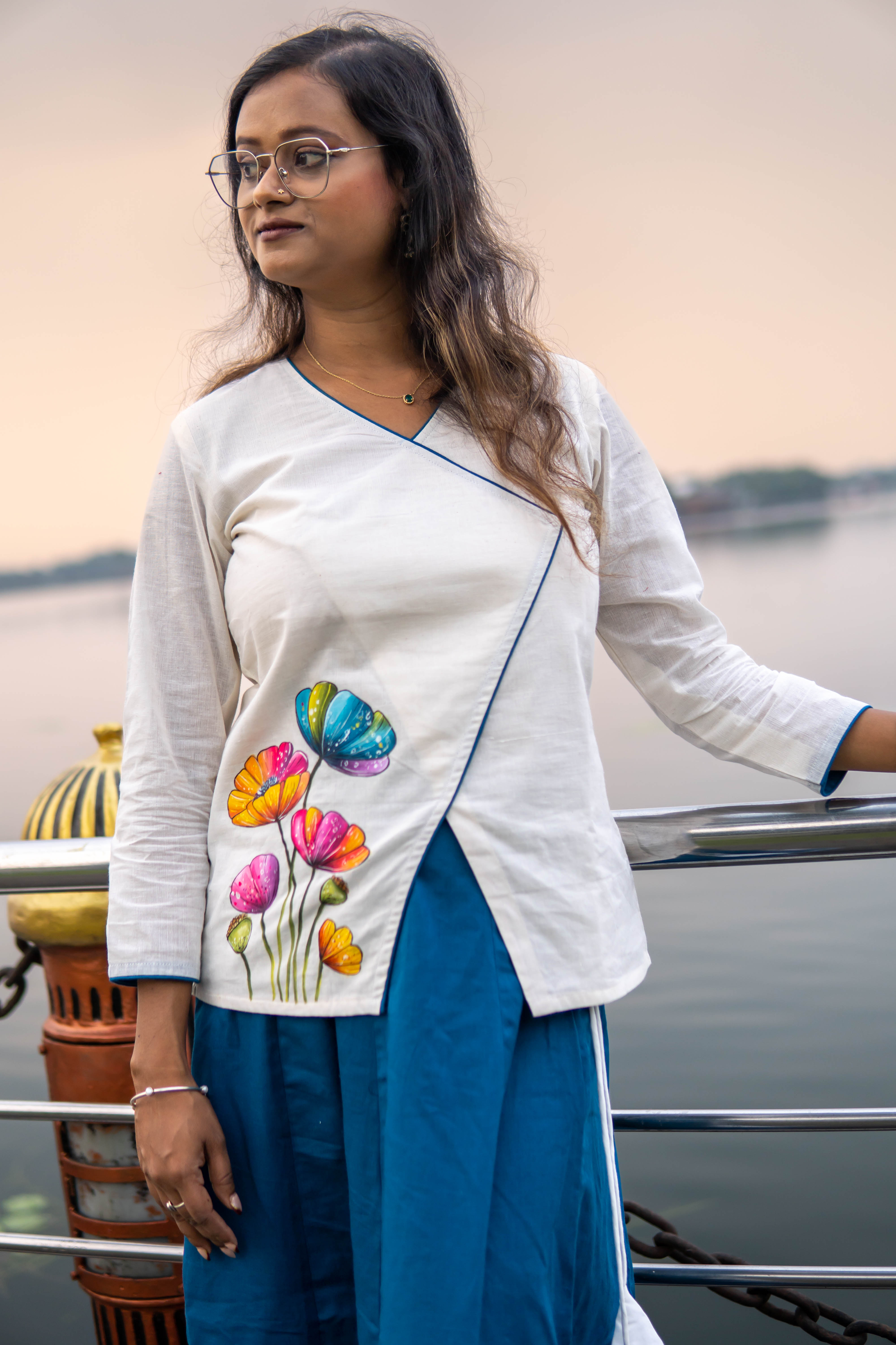 Handcrafted Floral Maxi Skirt