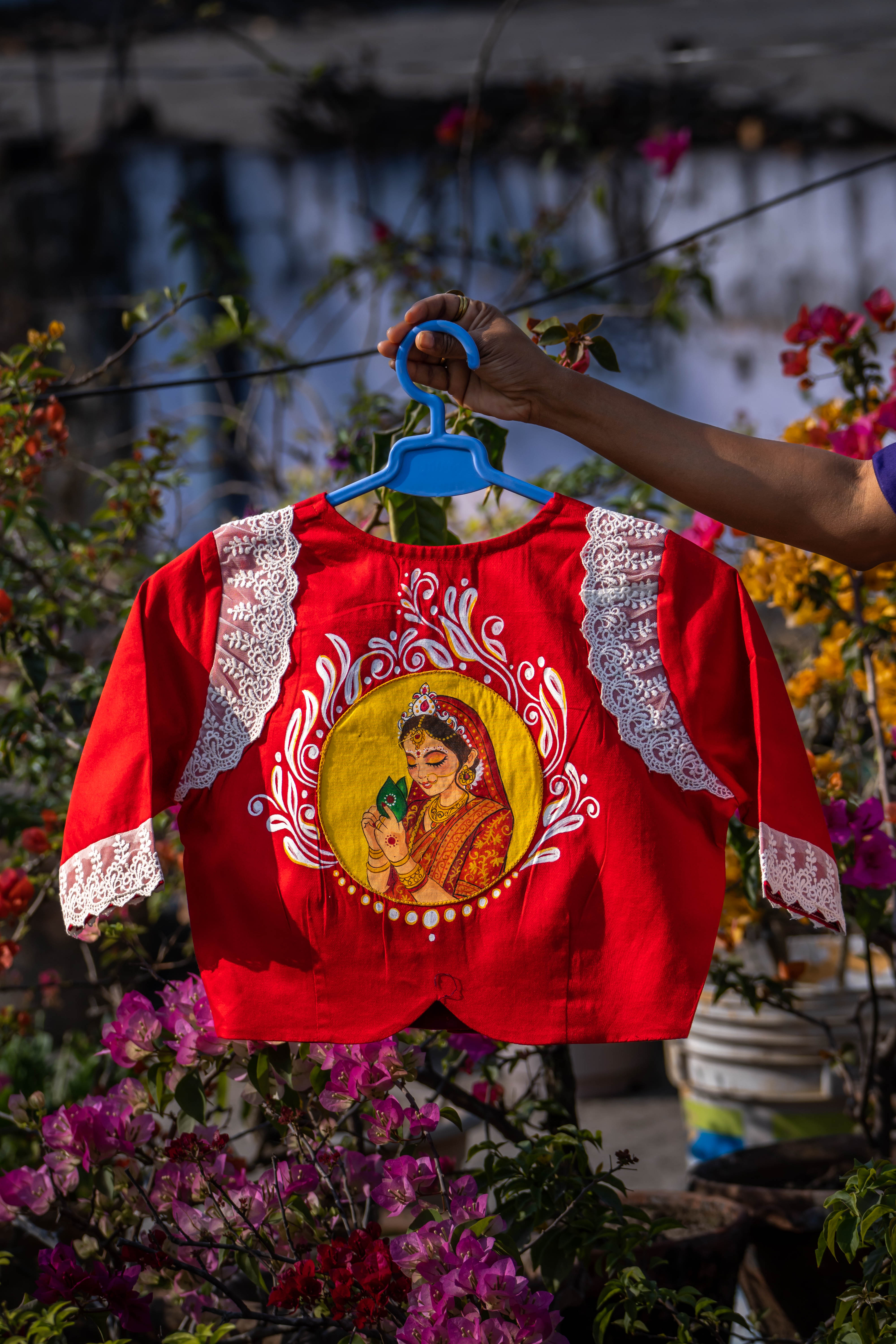 Briddhi Painting Blouse