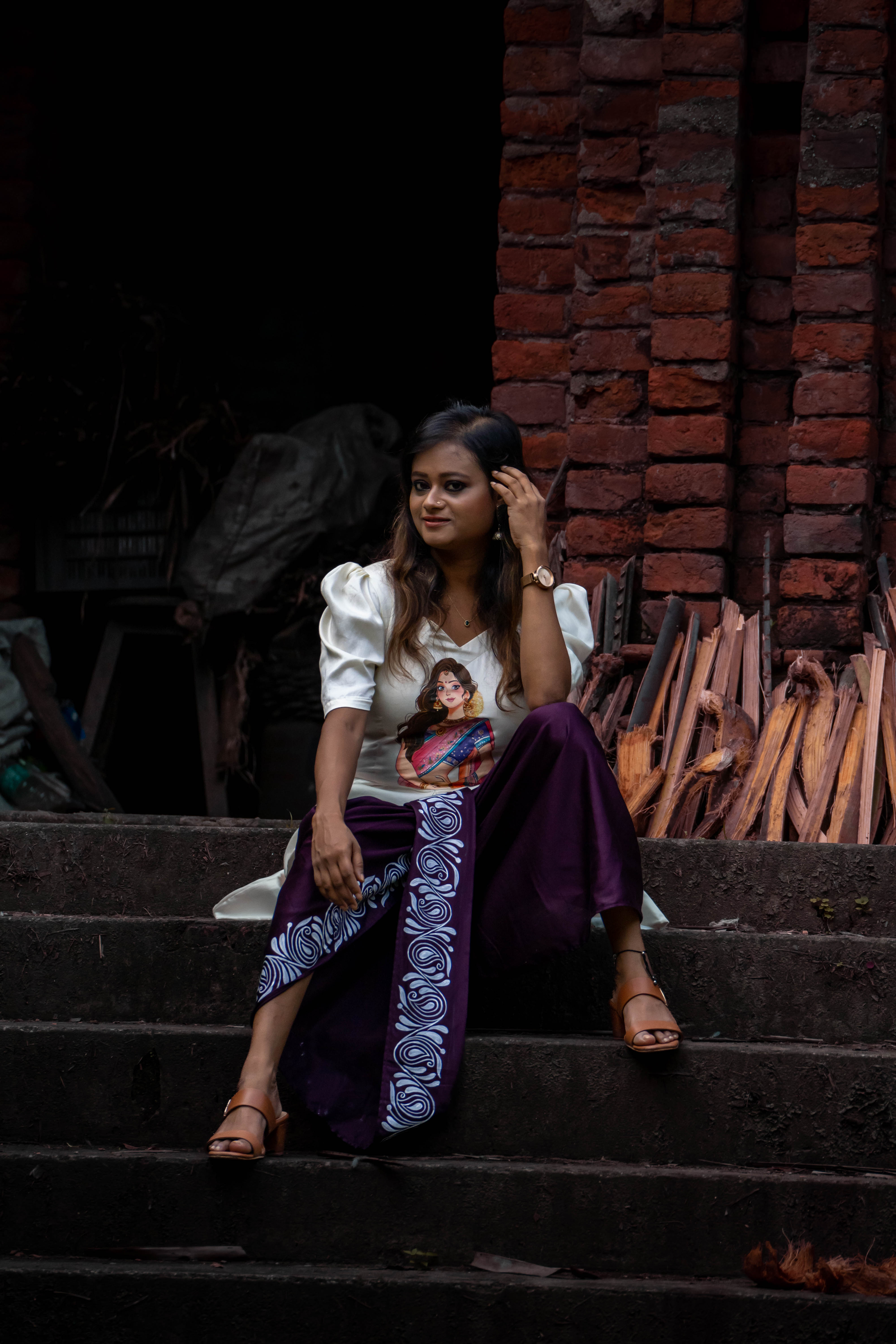 Fusion Flair Dhoti Set