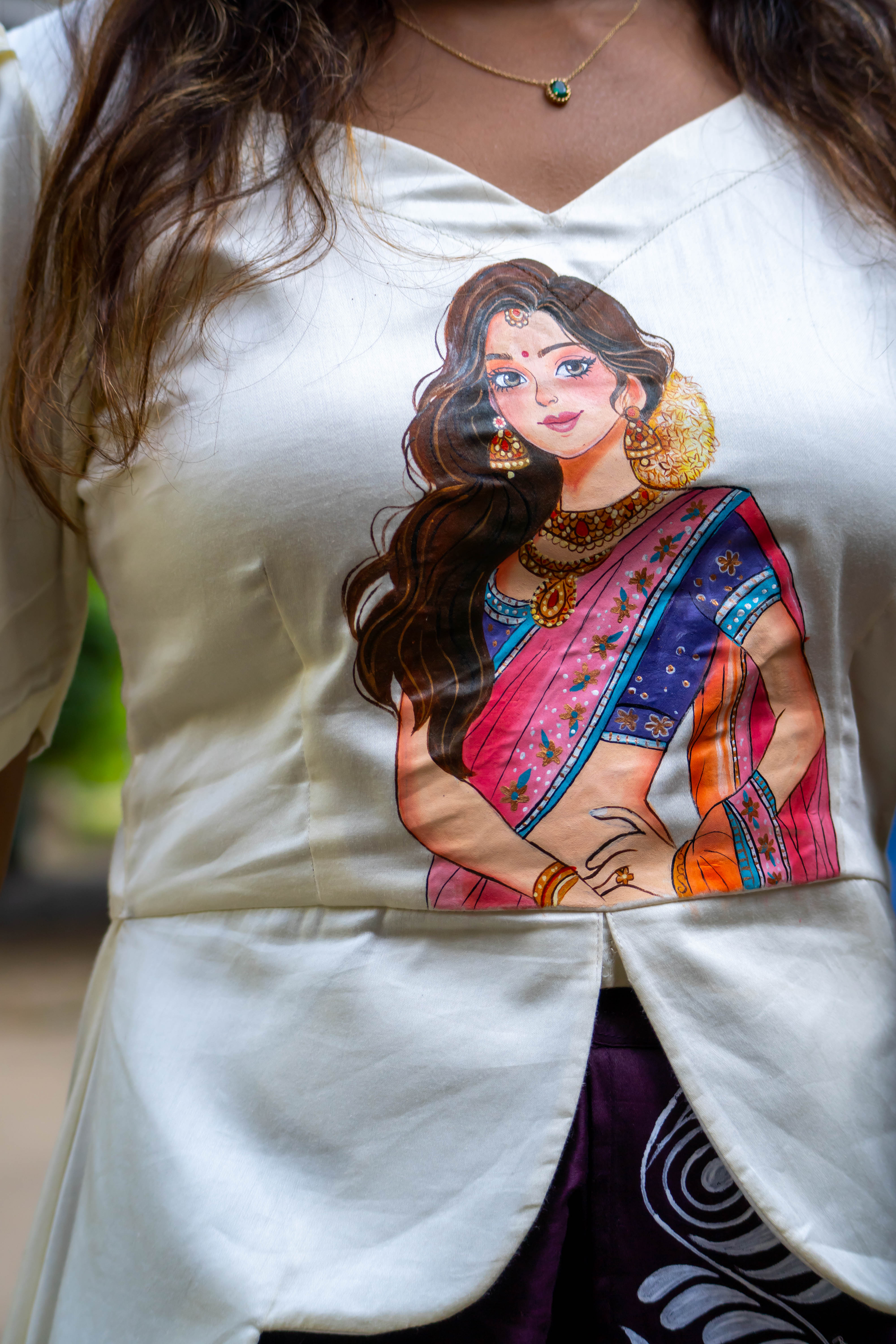 Fusion Flair Dhoti Set