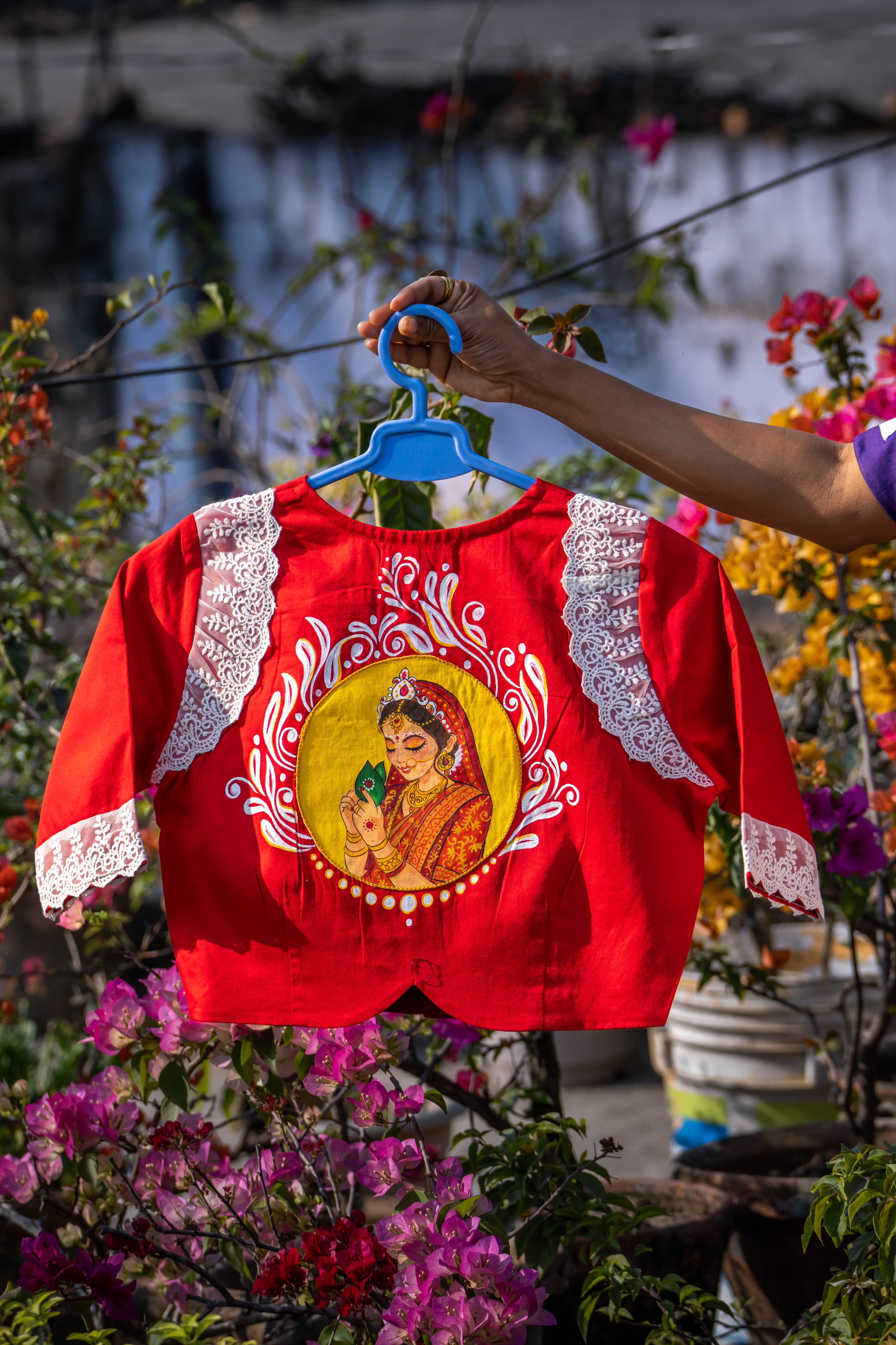 Briddhi Painting Blouse