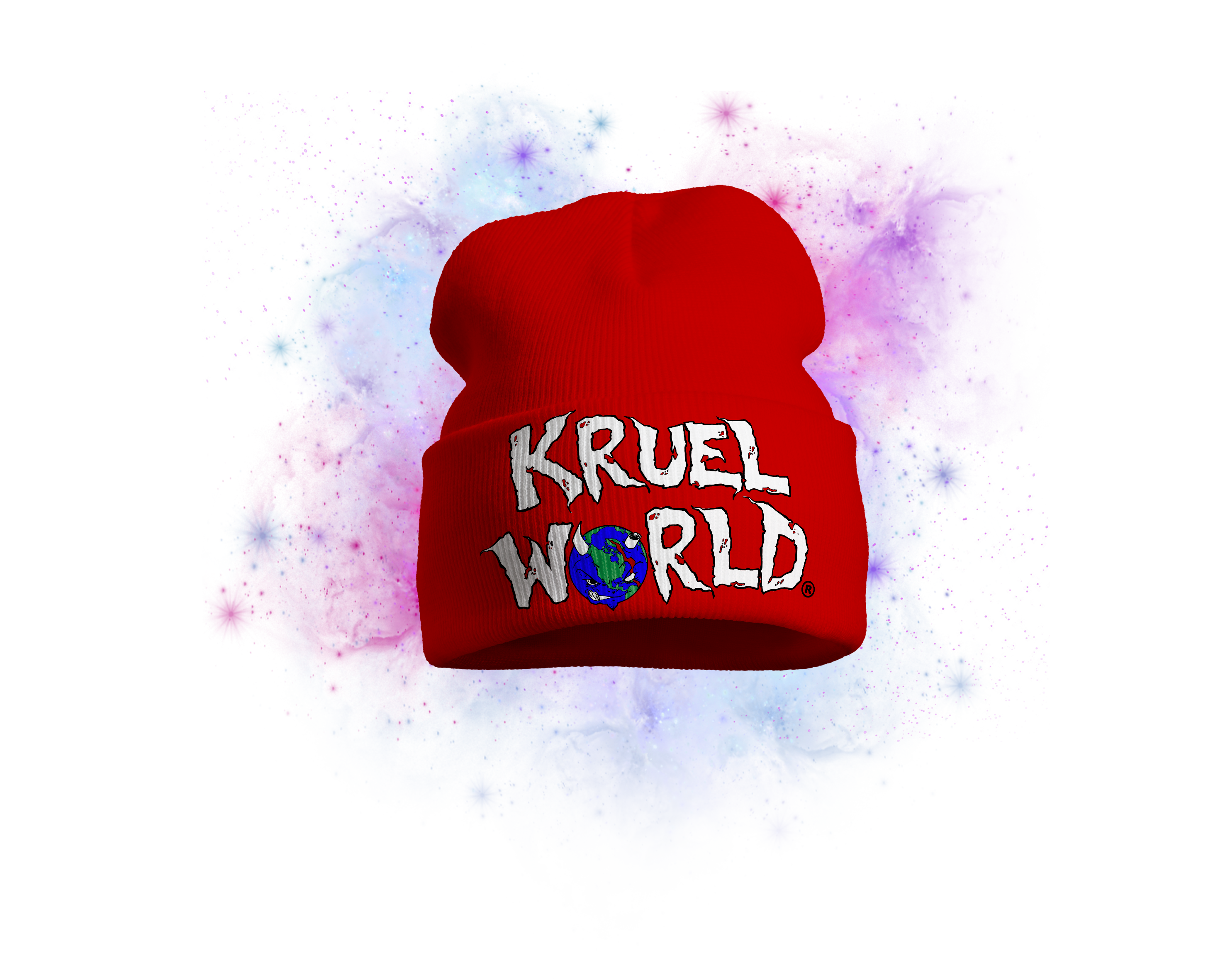 Beanie Hat - Kruel World Logo