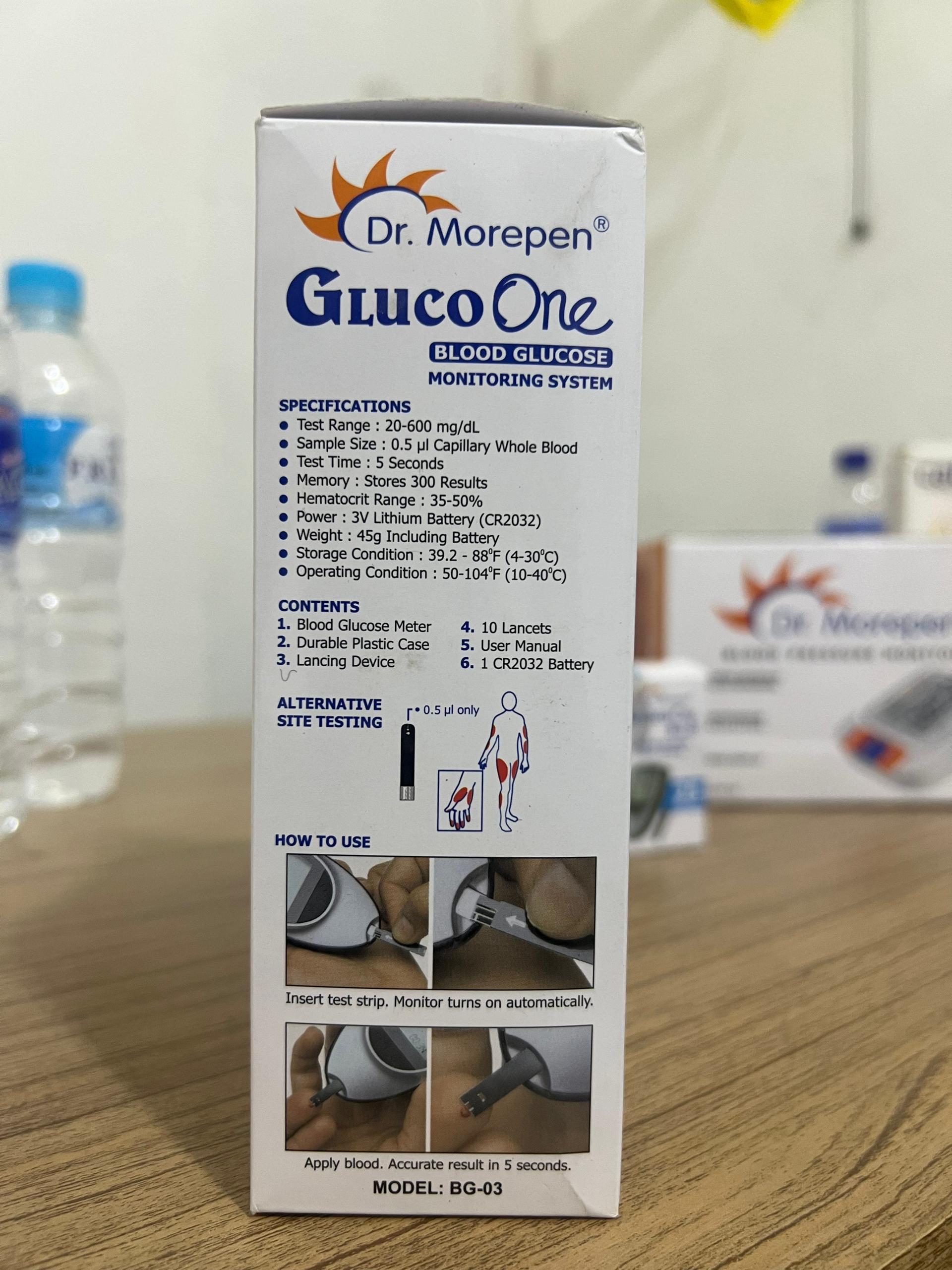 Gluco One Blood Glucose Monitoring System