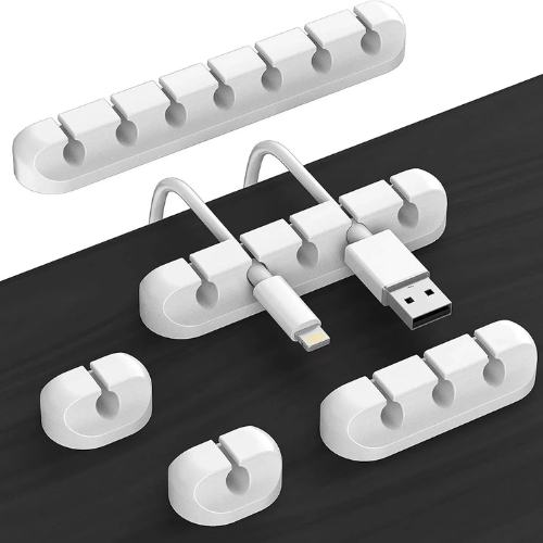 🎉 Silicone Cable Organizer Clips – Tidy Up Your Space in Style! 🎉