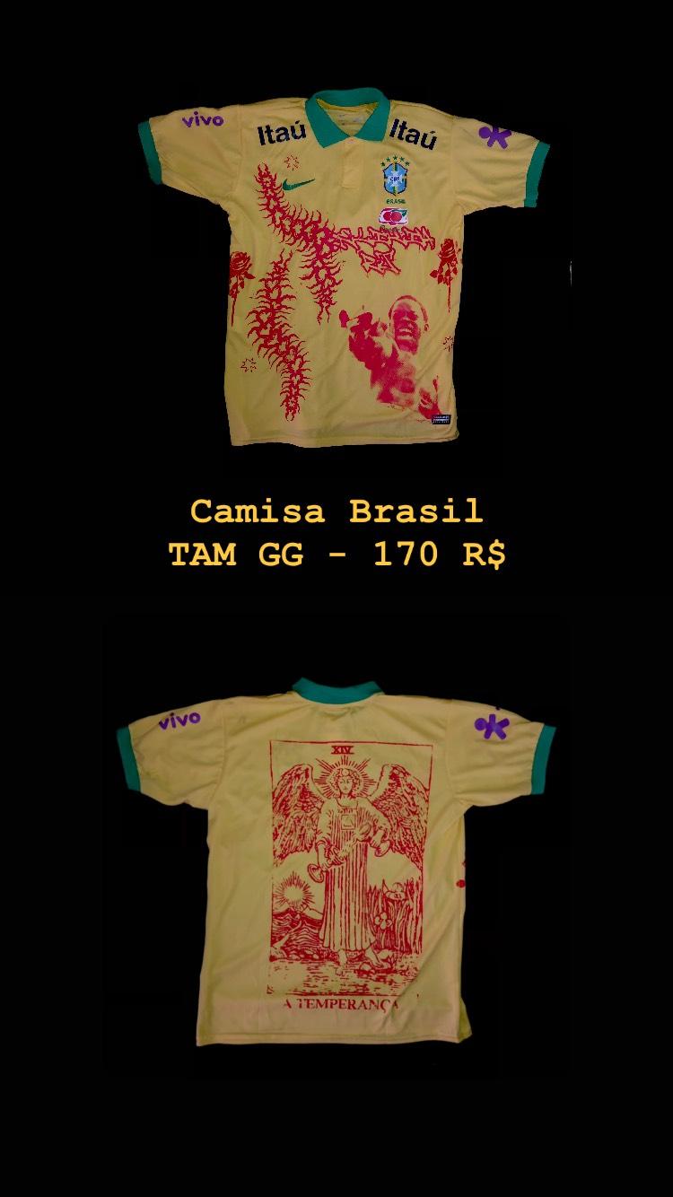 Camisa Brasil personalizada GG