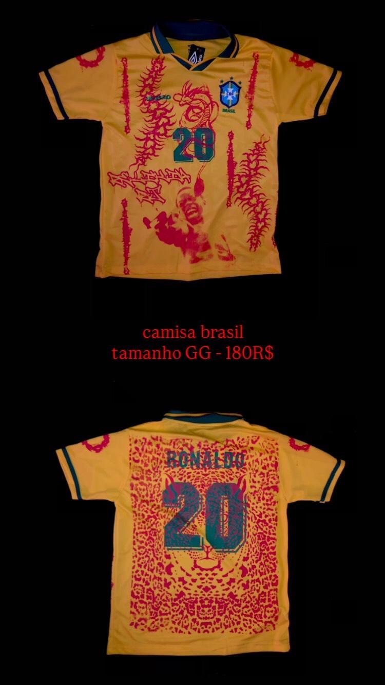 Camisa Brasil Ronaldo 20