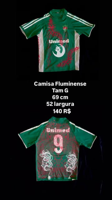 Camisa Fluminense Tam G