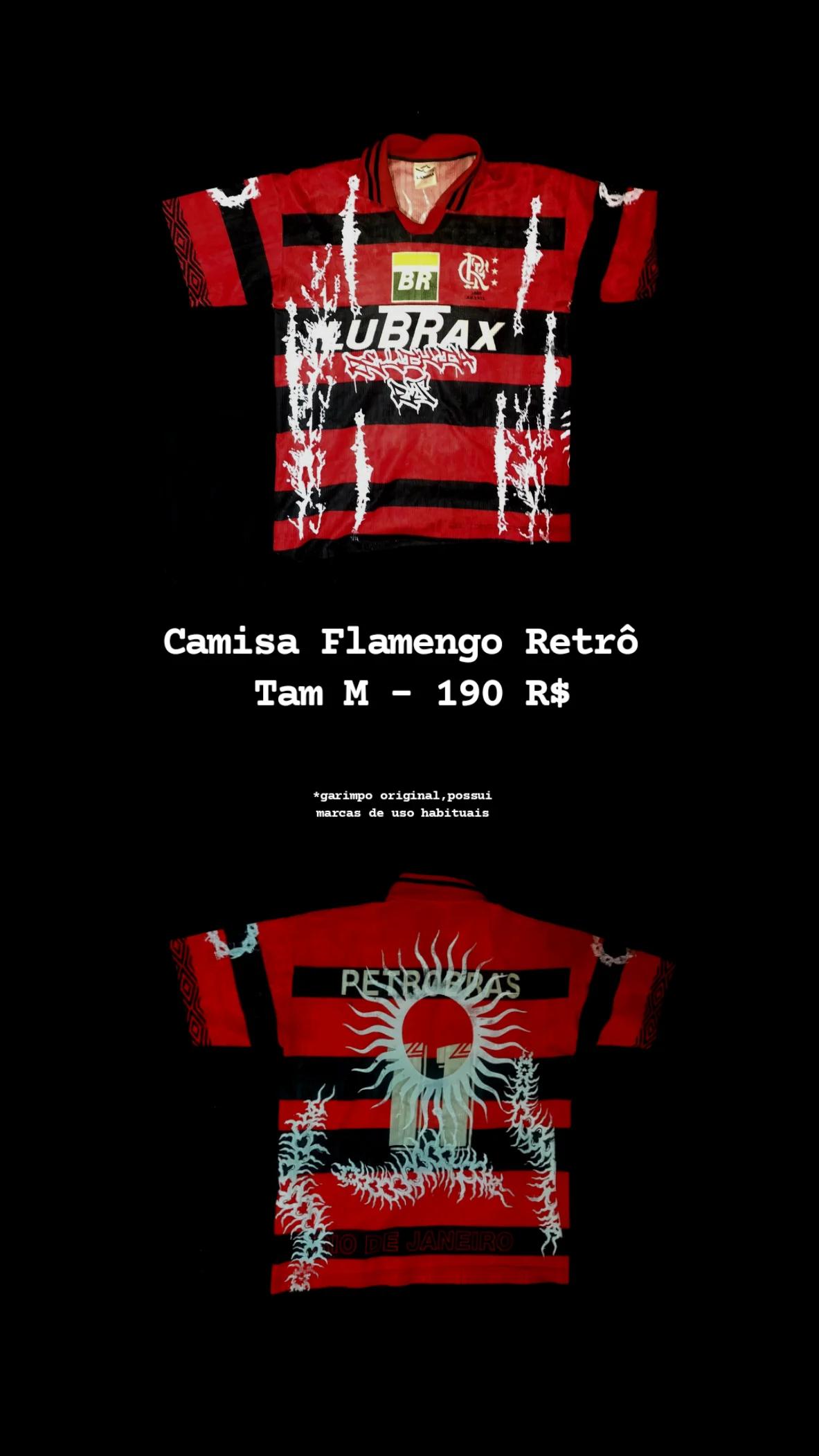 Camisa Flamengo Retrô
