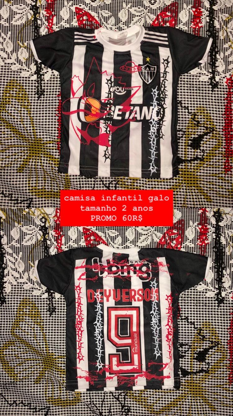 Camisa infantil Galo