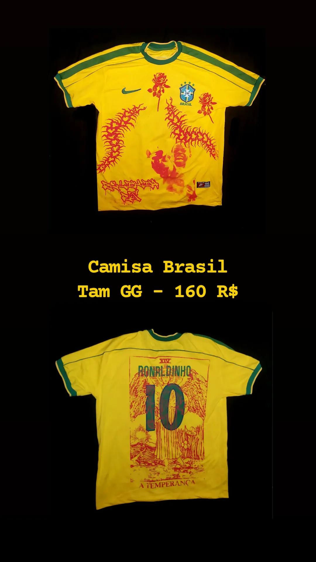 Camisa do Brasil Ronaldinho