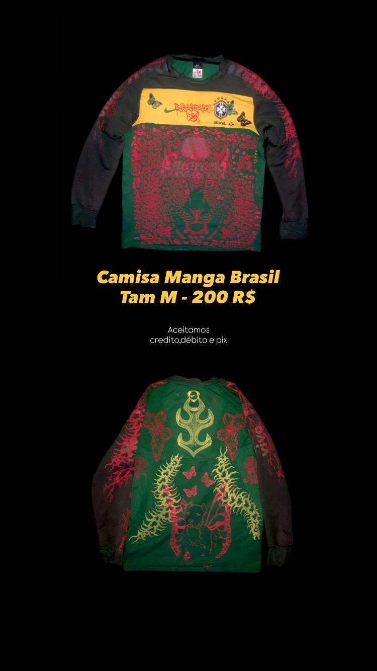 Camisa Manga Longa Brasil