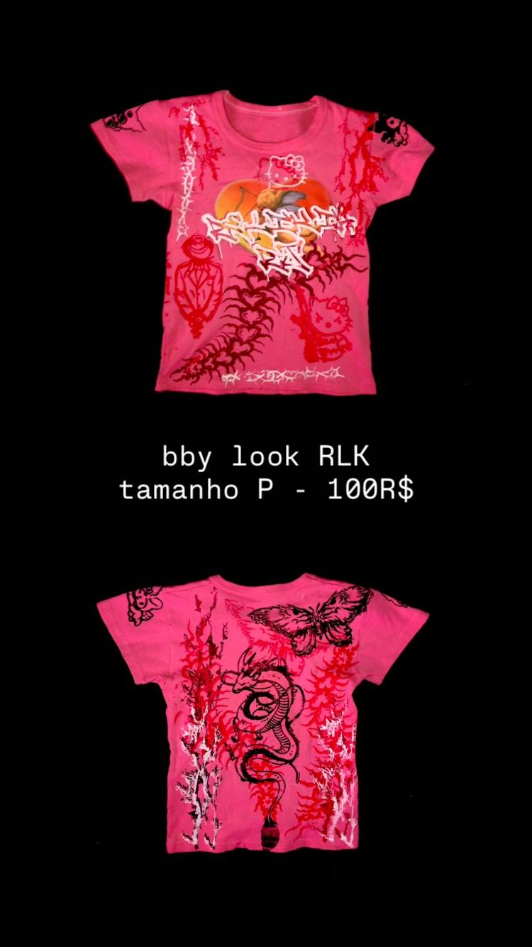 Camiseta bby look RLK