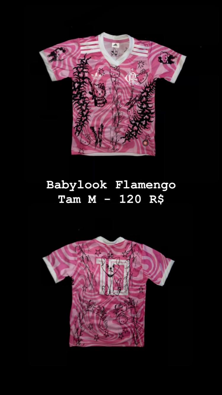 Babylook Flamengo