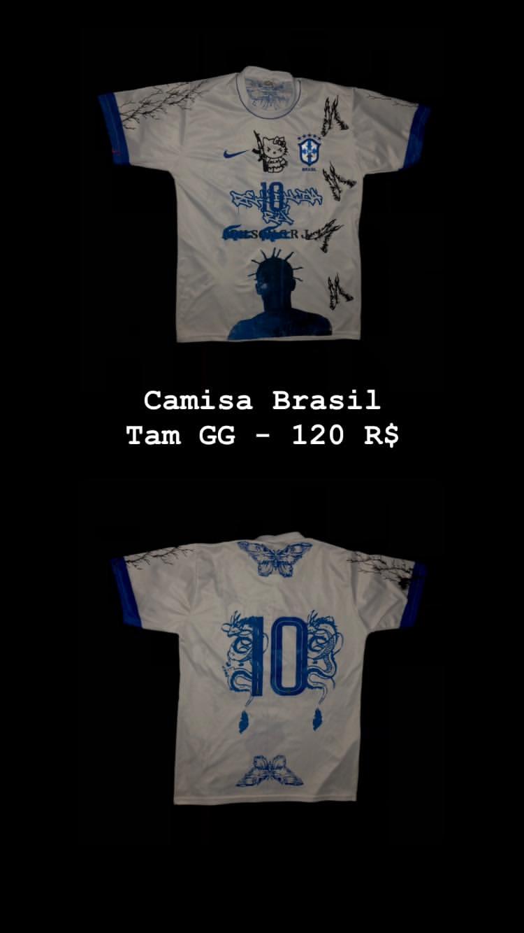 Camisa Brasil branca