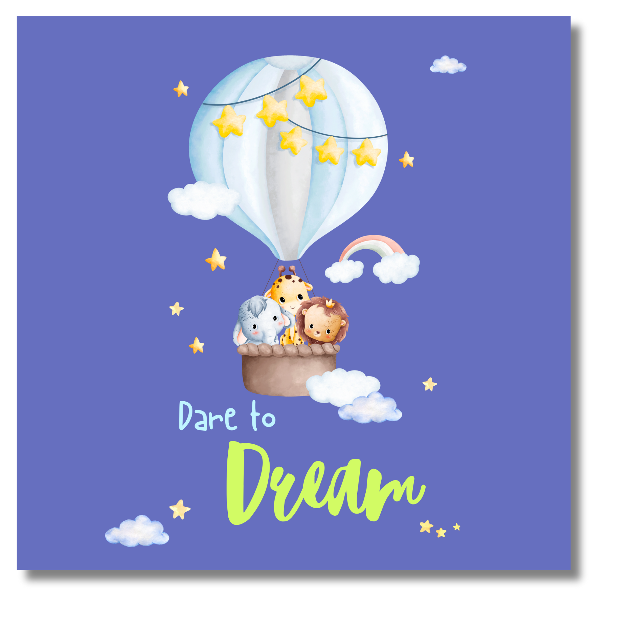 Dare to Dream Wall Art - 8 x 8 in
