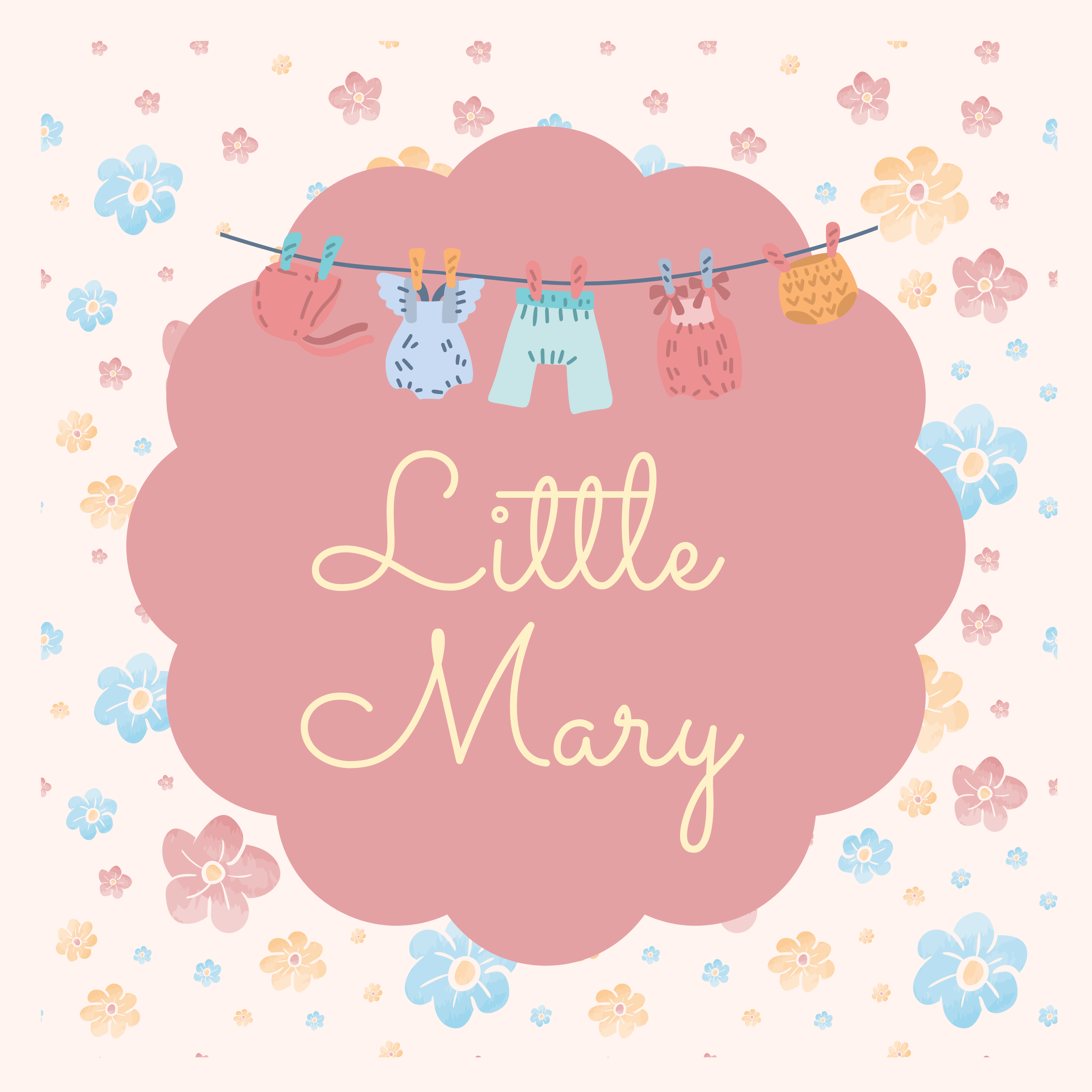 Custom Name Nursery Wall Art