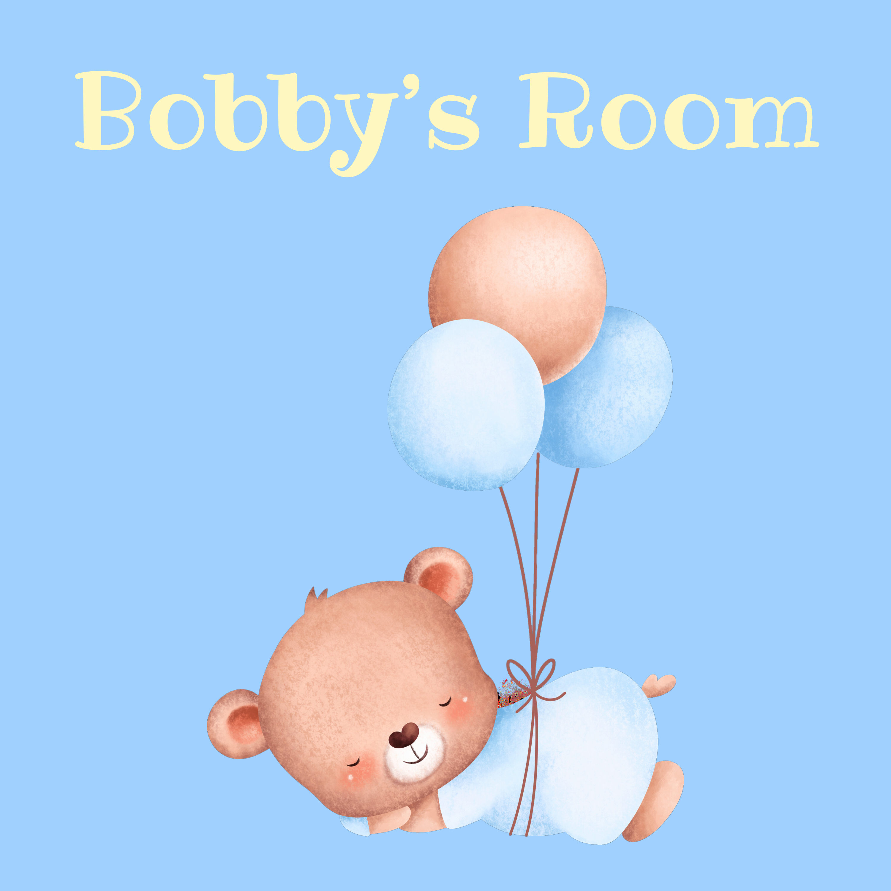 Custom Name Nursery Wall Art