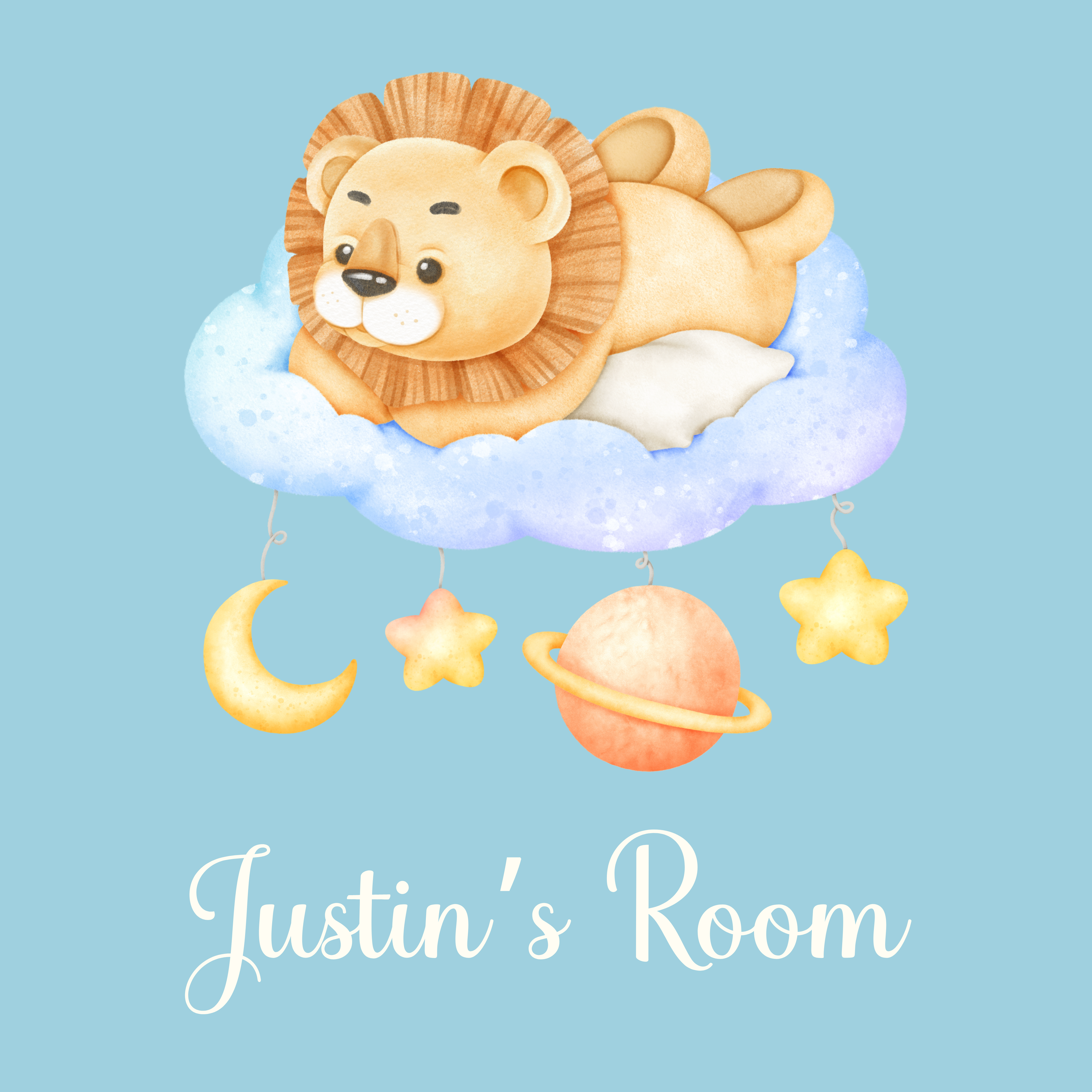 Custom Children's Room Sign