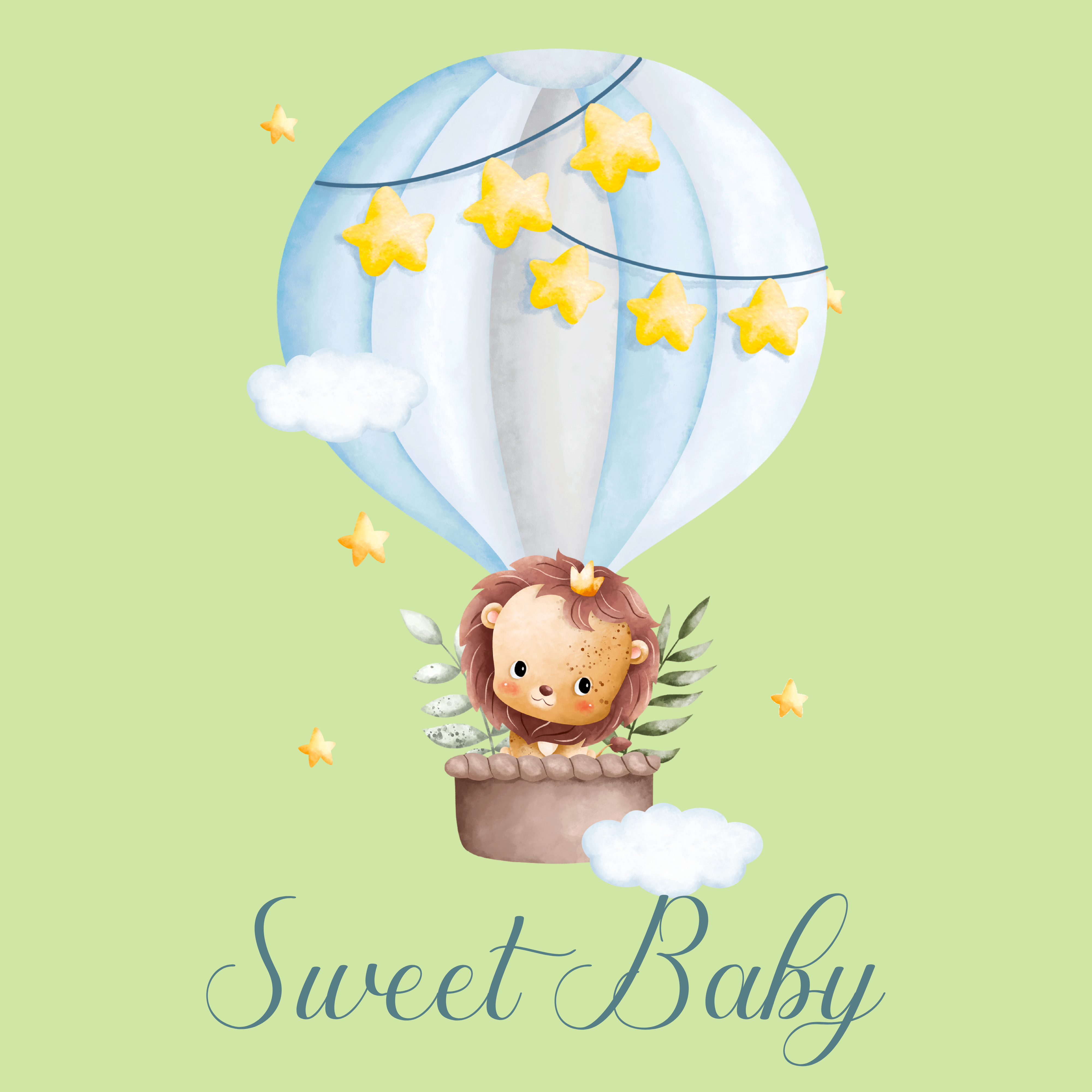 Sweet Baby Nursery Print