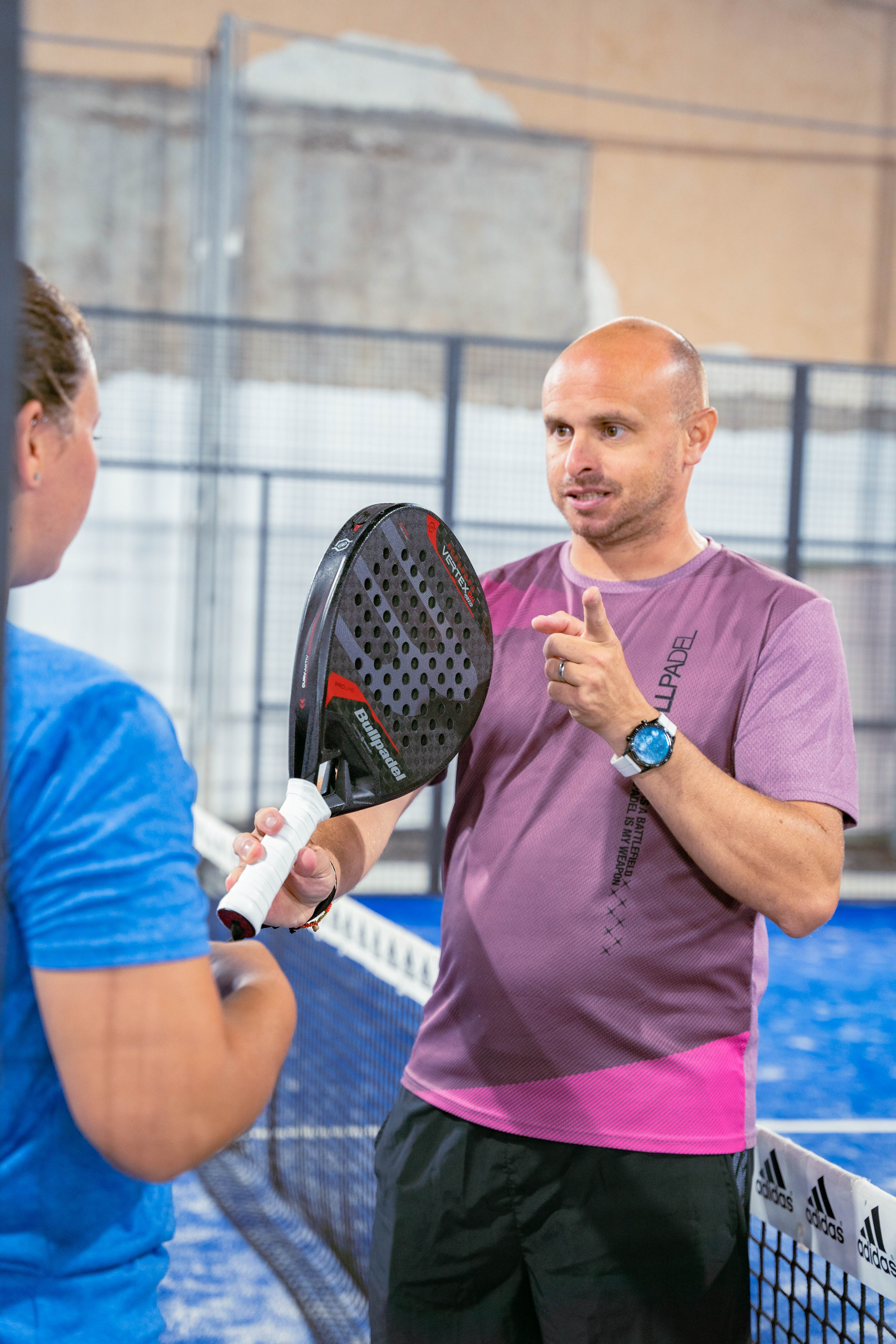 Clase de pádel individual