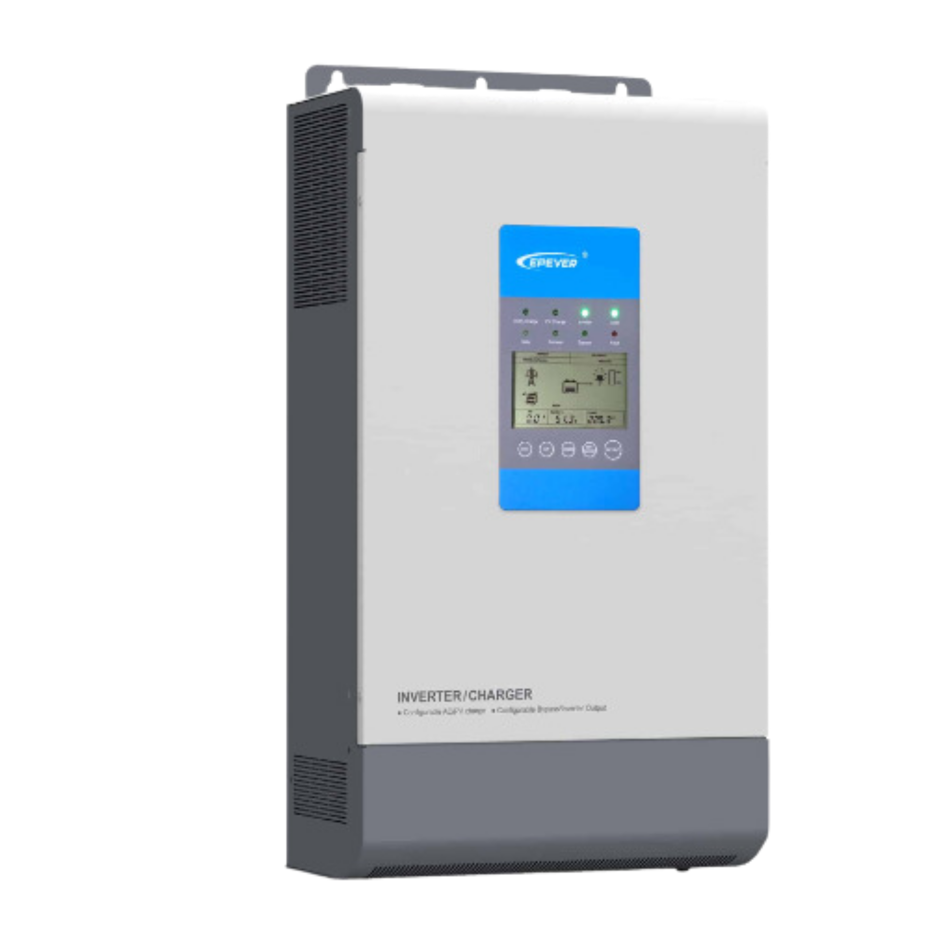 Inversor Off Grid Híbrido Epever UPower-Hi UP2000 - 60A MPPT - 24/110V