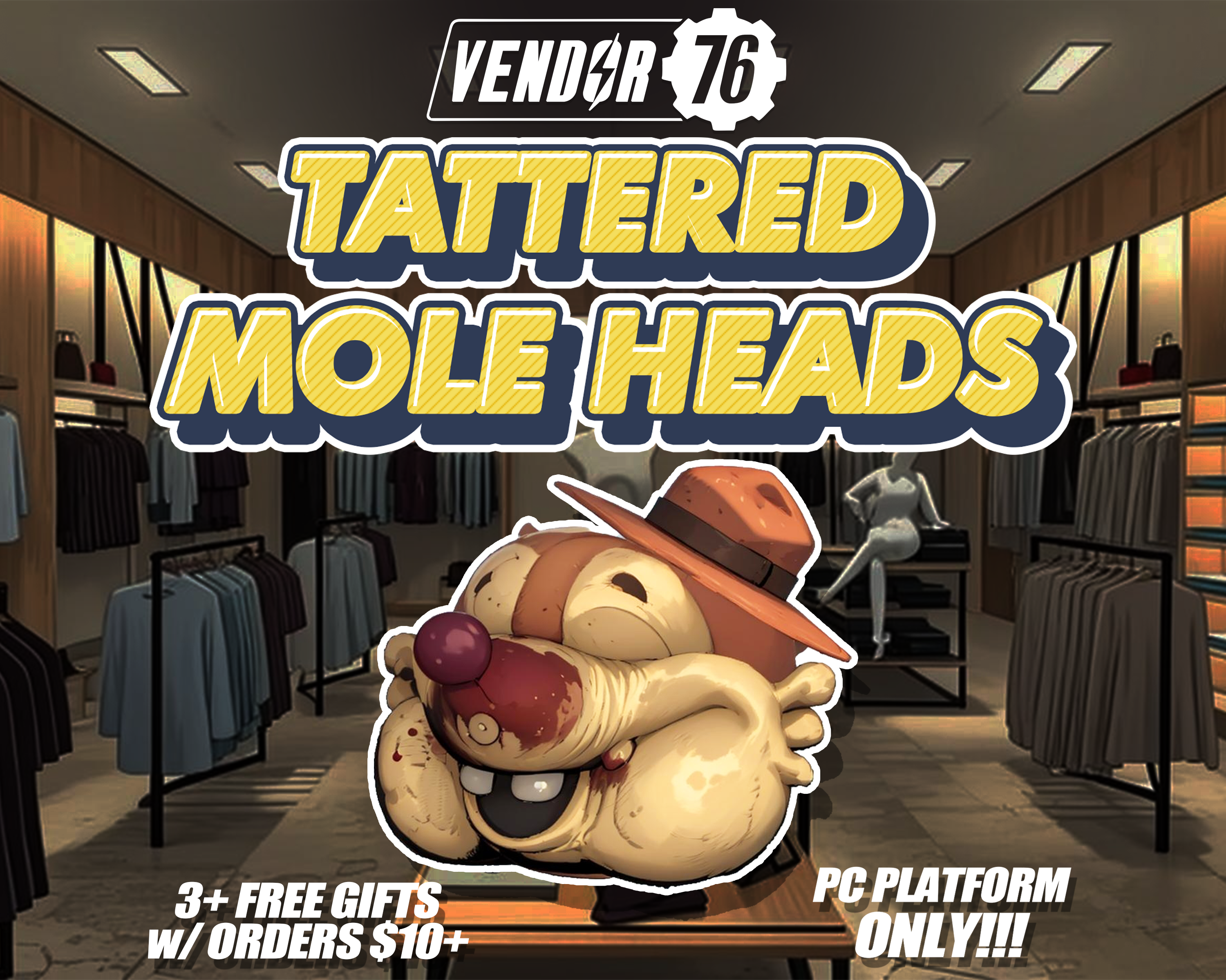 Legendary Tattered Mole Heads