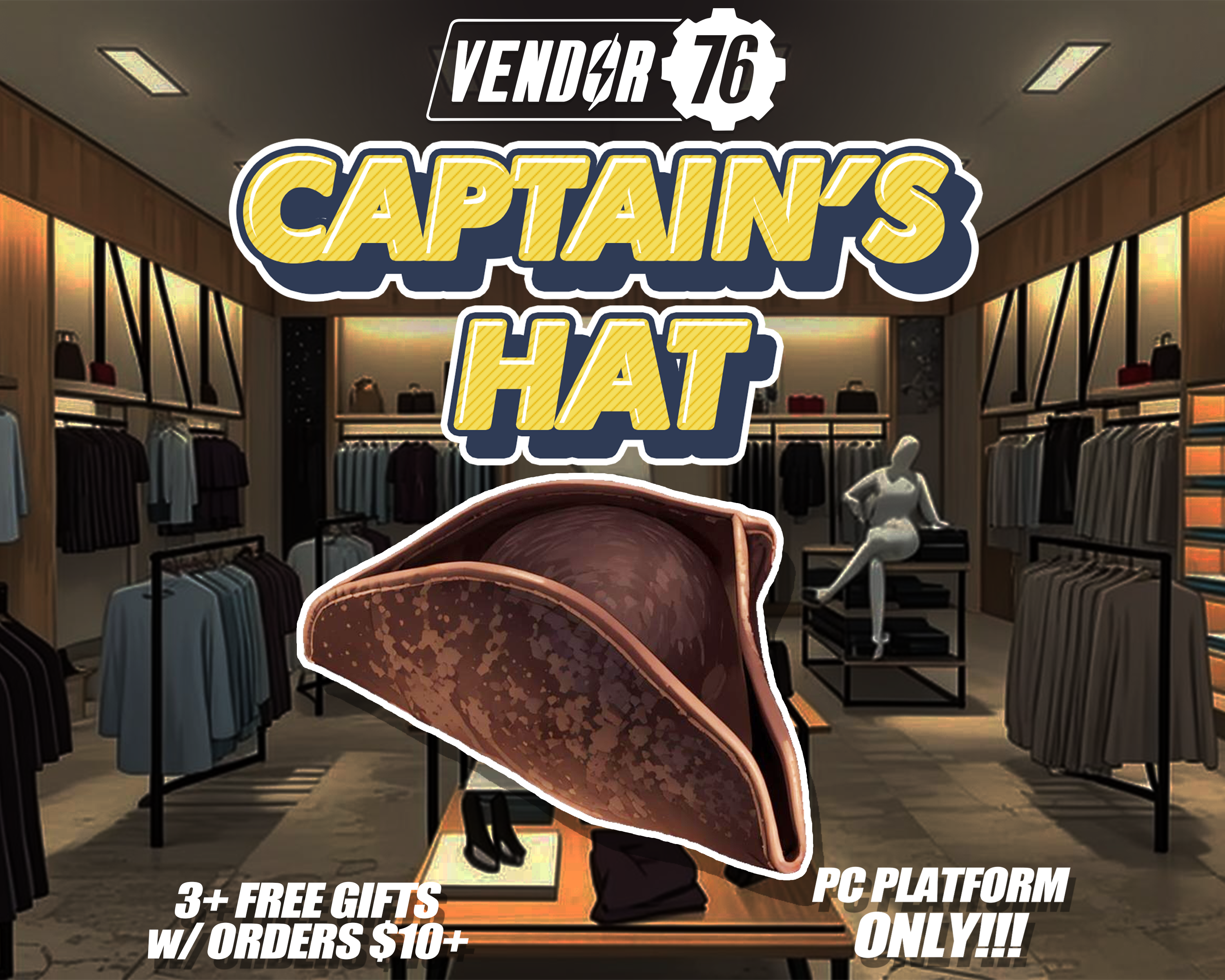 Legendary Captain's Hats