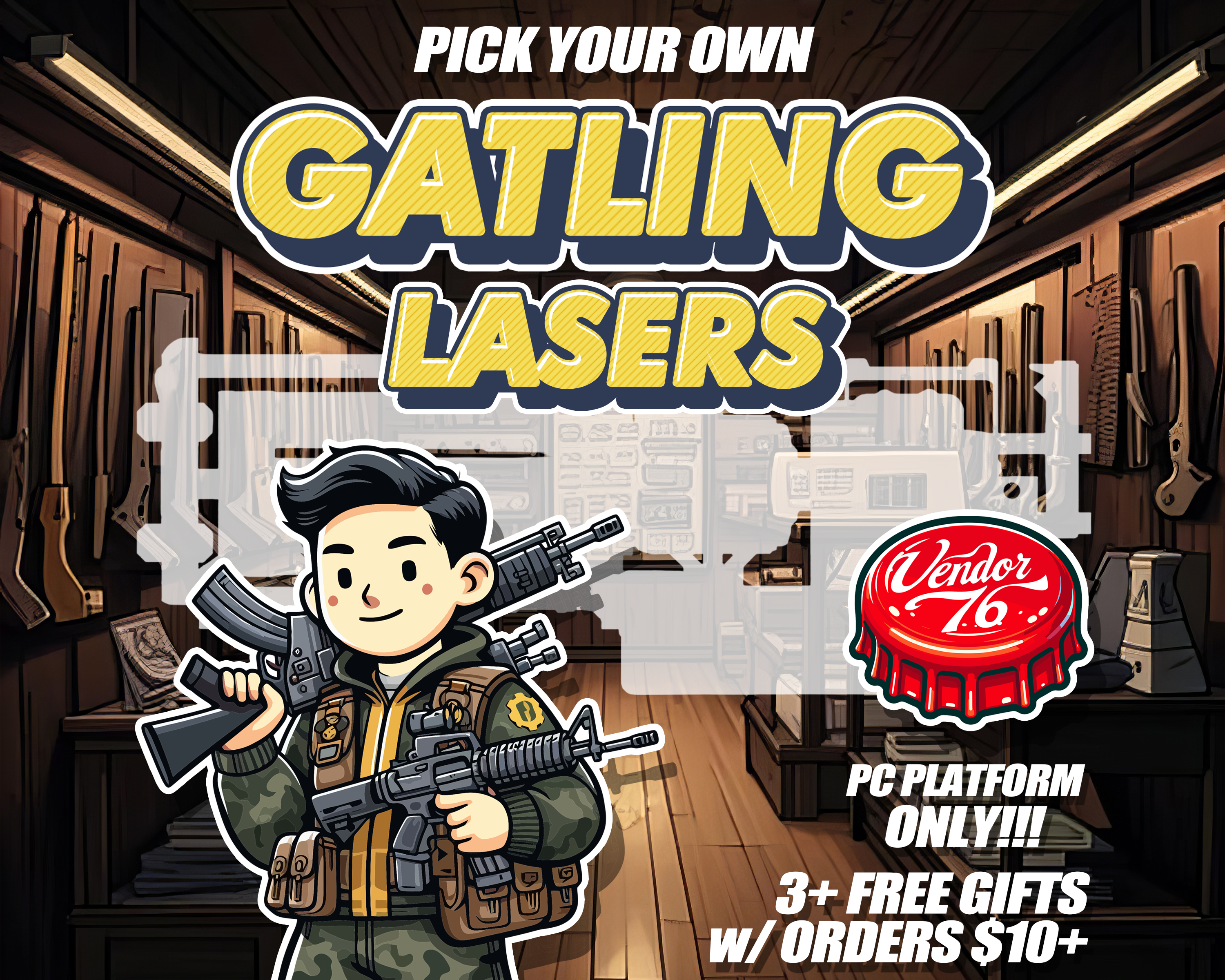 Gatling Lasers