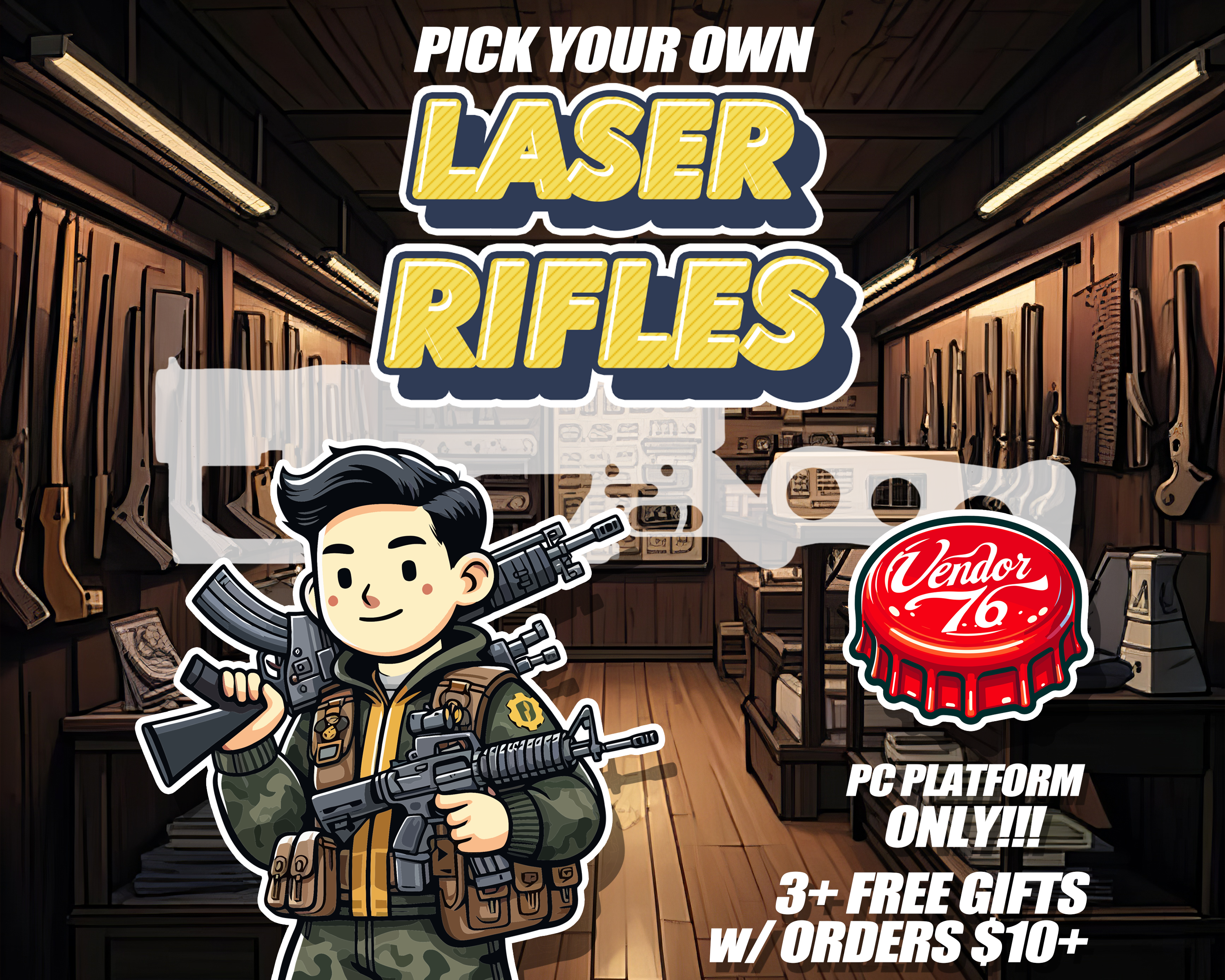 Laser Rifles
