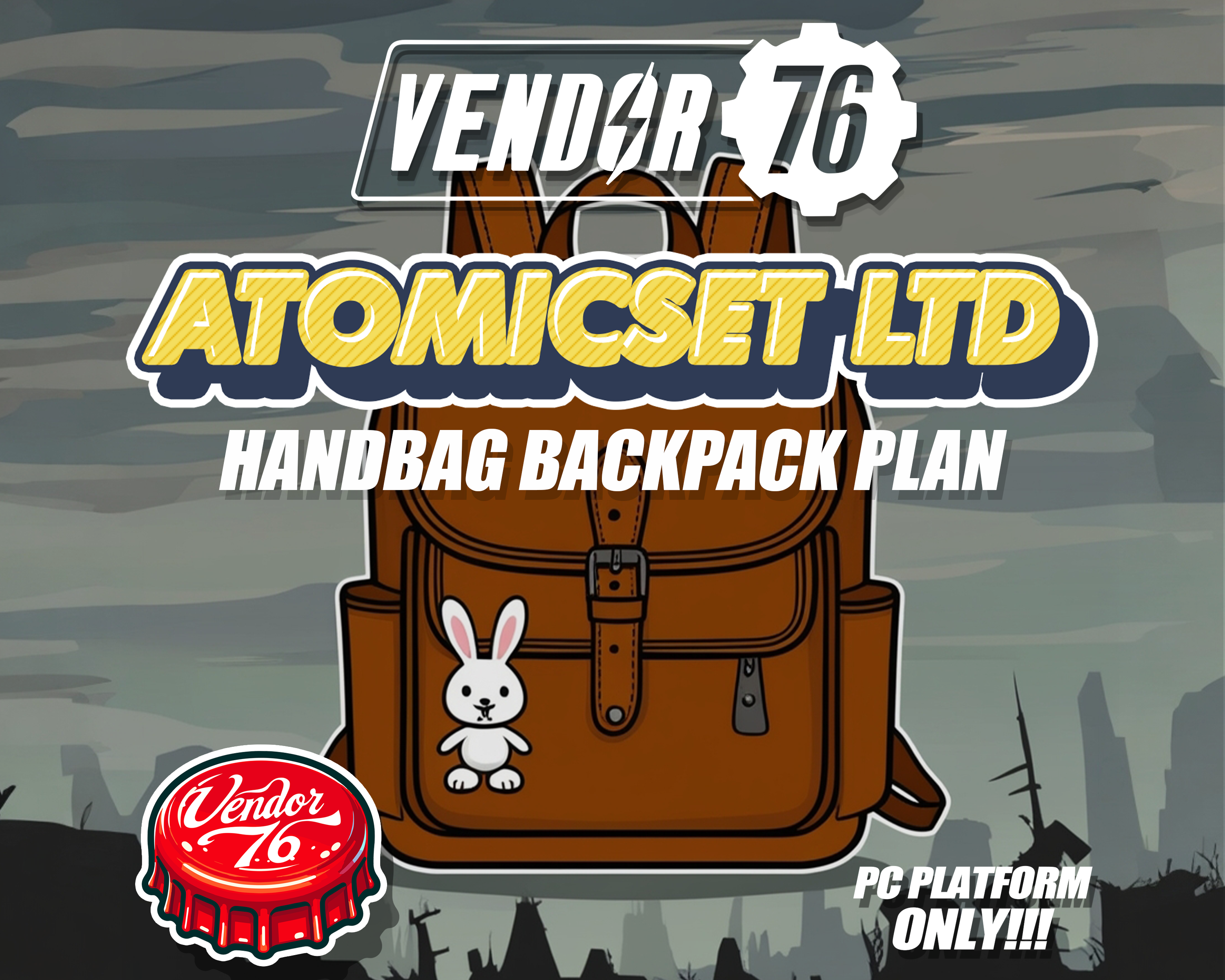 Atomicset LTD Handbag Backpack Plan