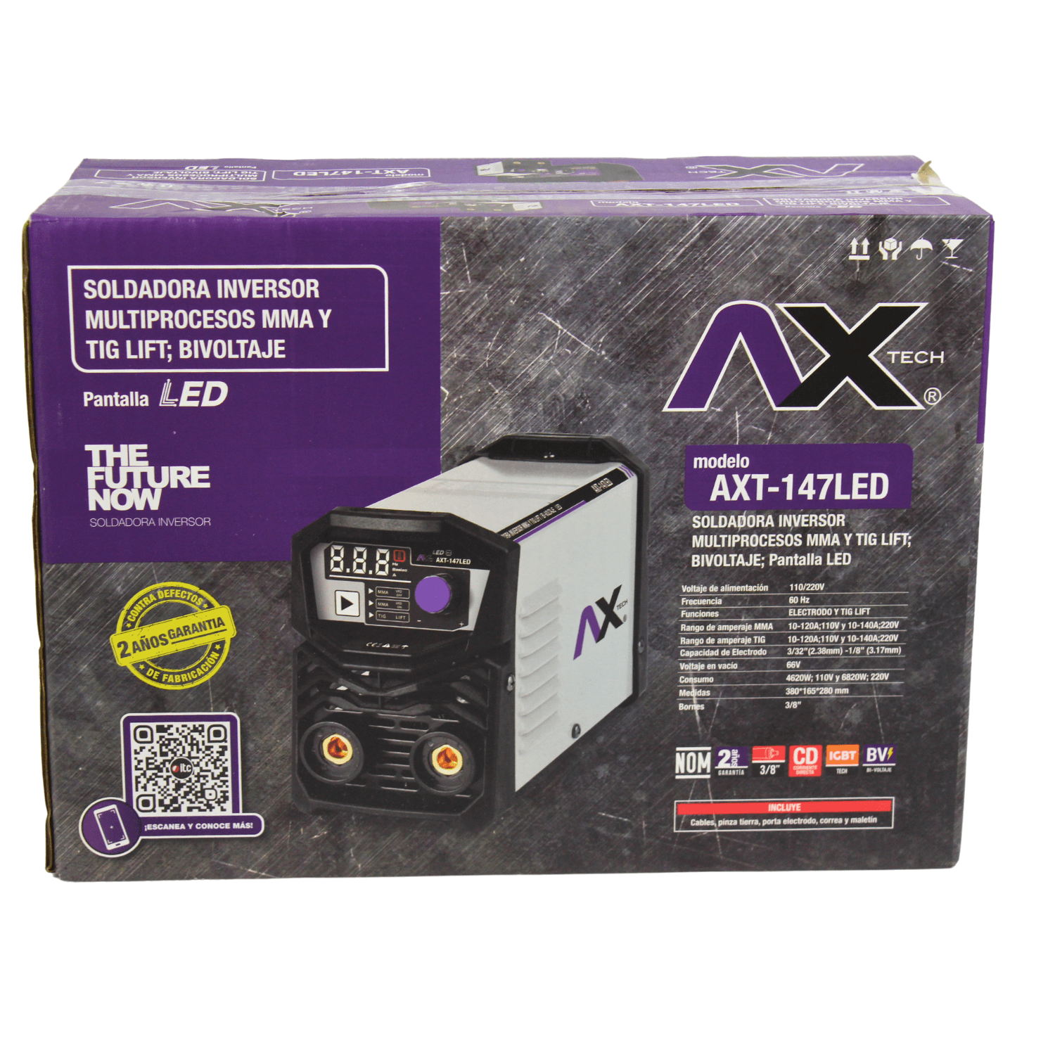 Inversor AX TECH AXT-147LED 