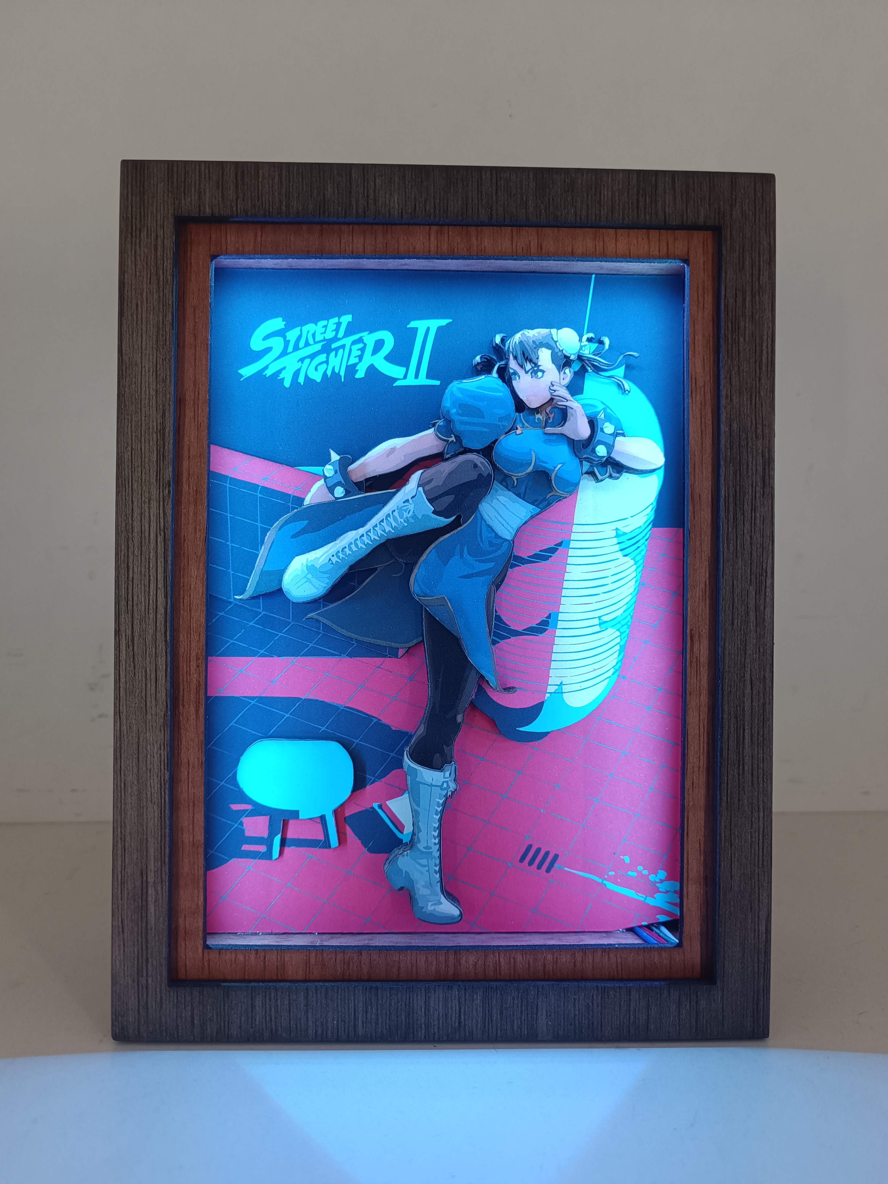 Lámpara Chun Li Street Fighter II