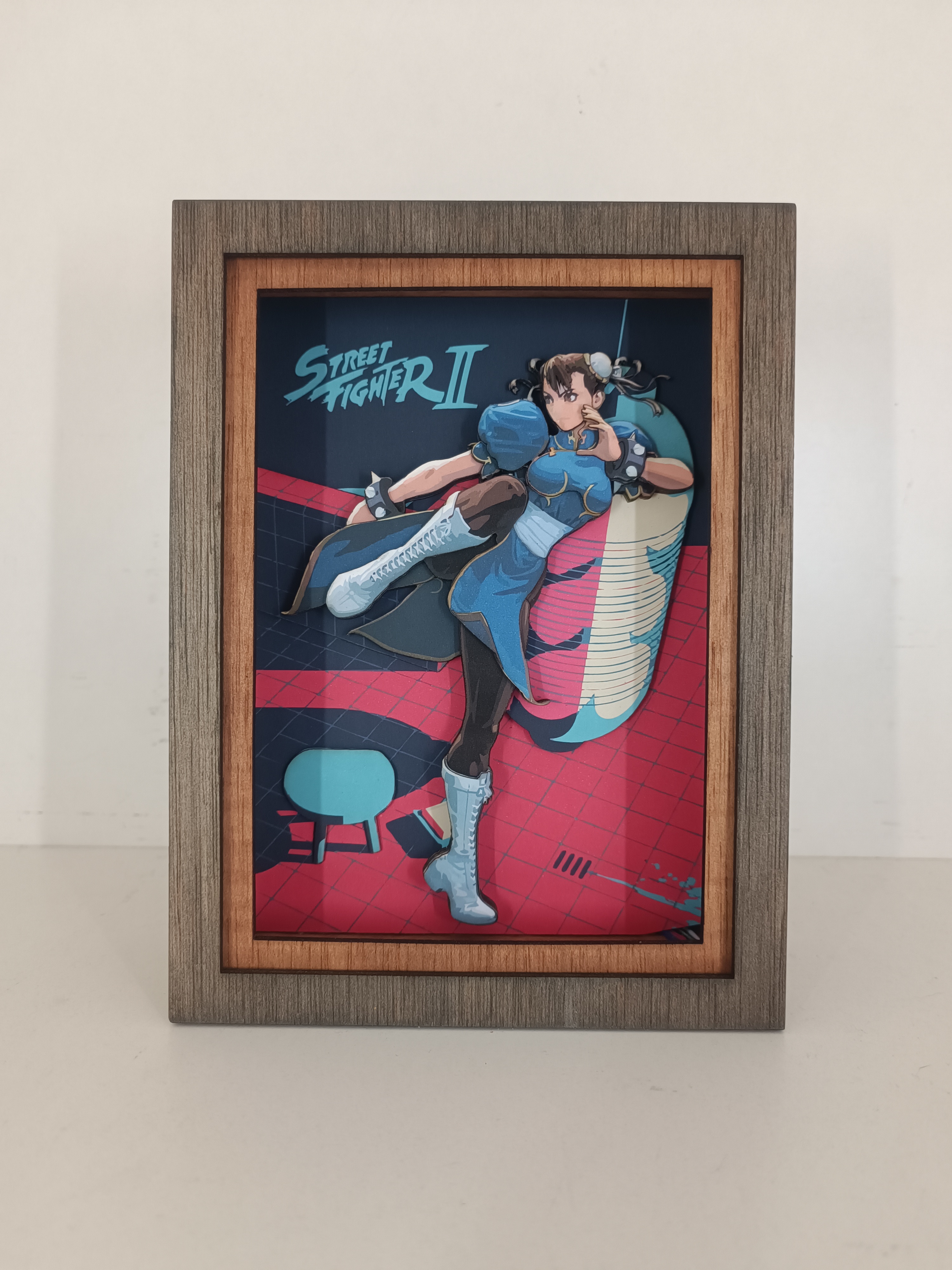 Lámpara Chun Li Street Fighter II