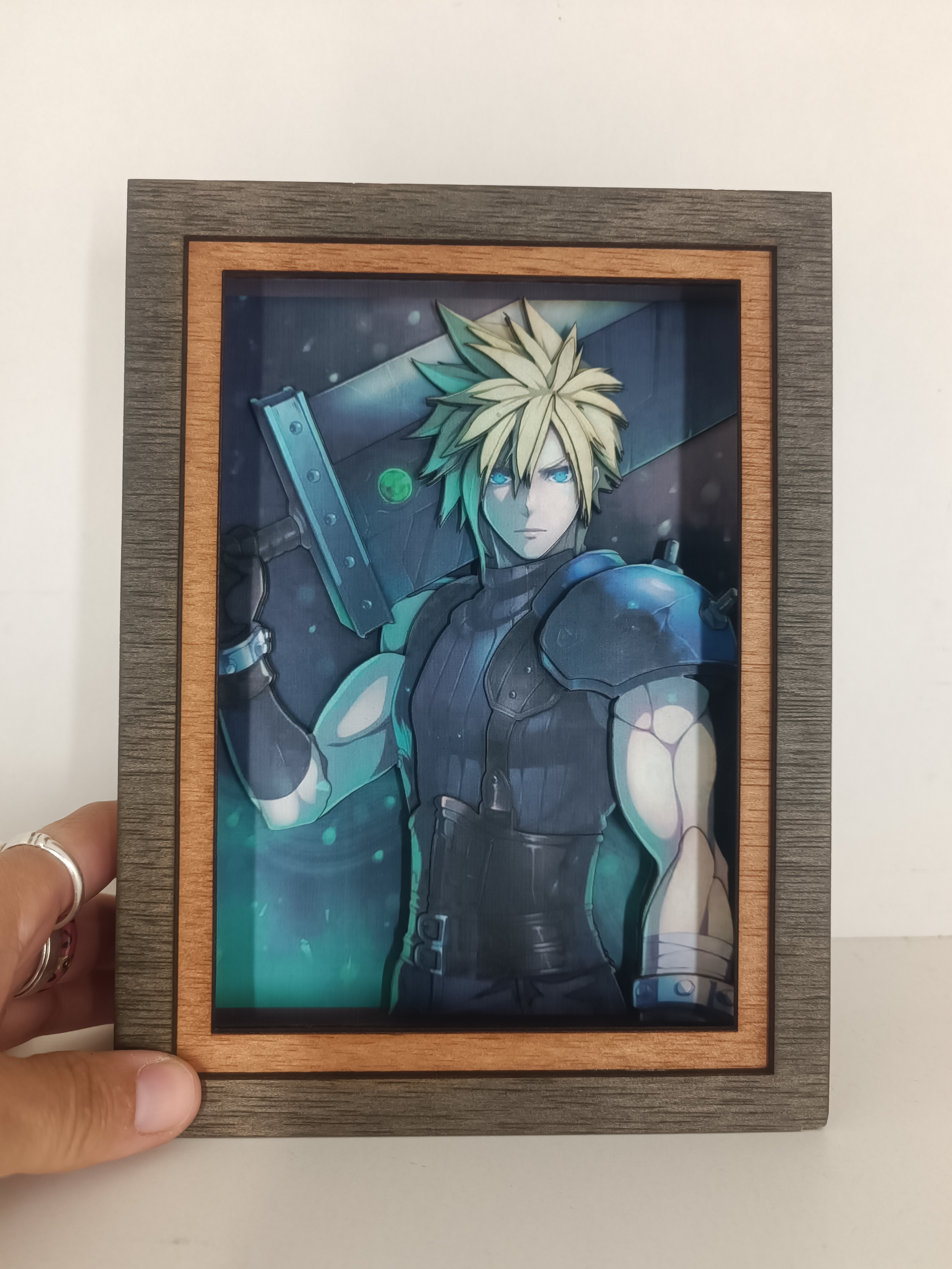 Lámpara Final Fantasy Cloud Strife