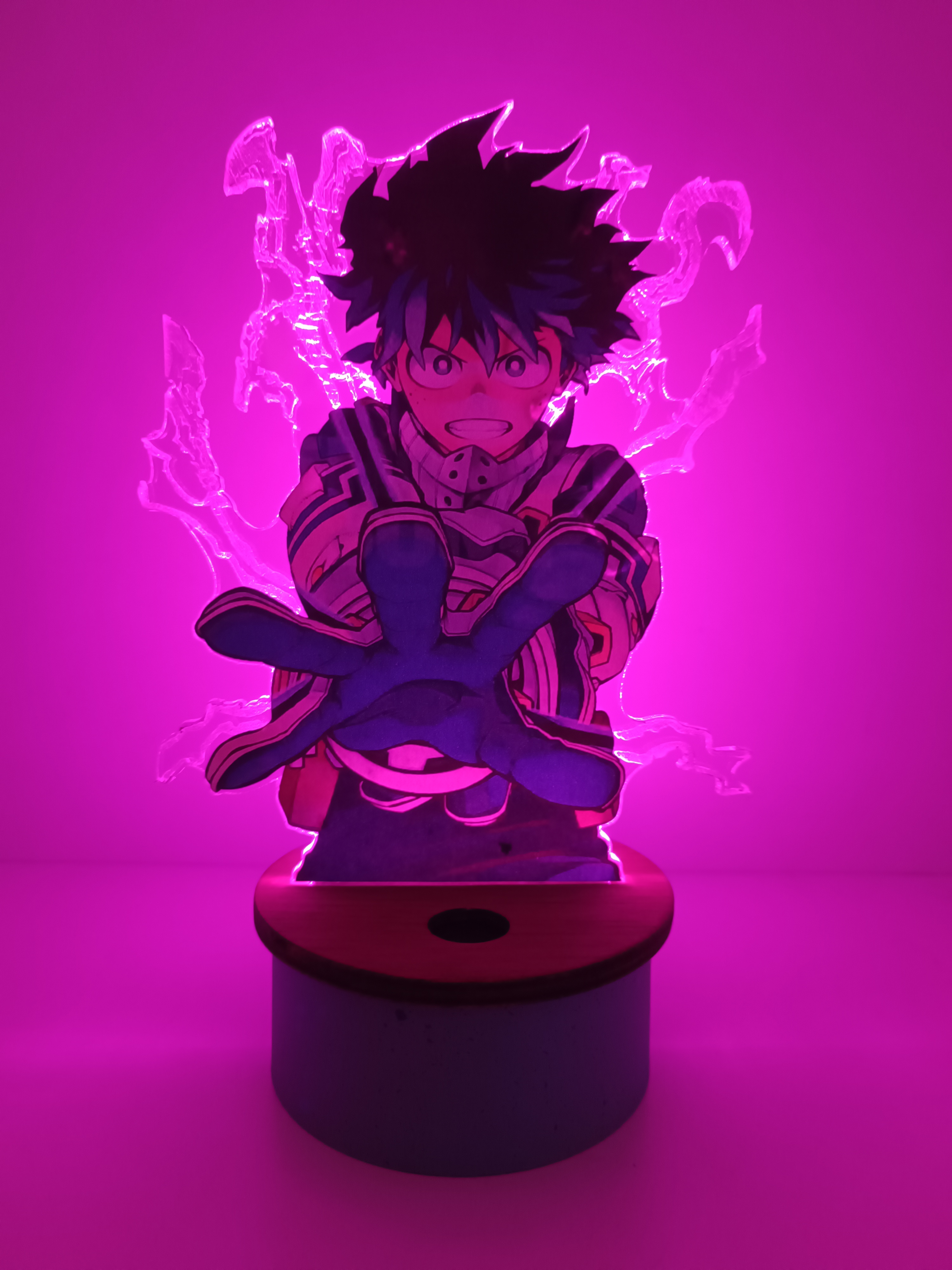 Lámpara Acrílico My Hero Academia