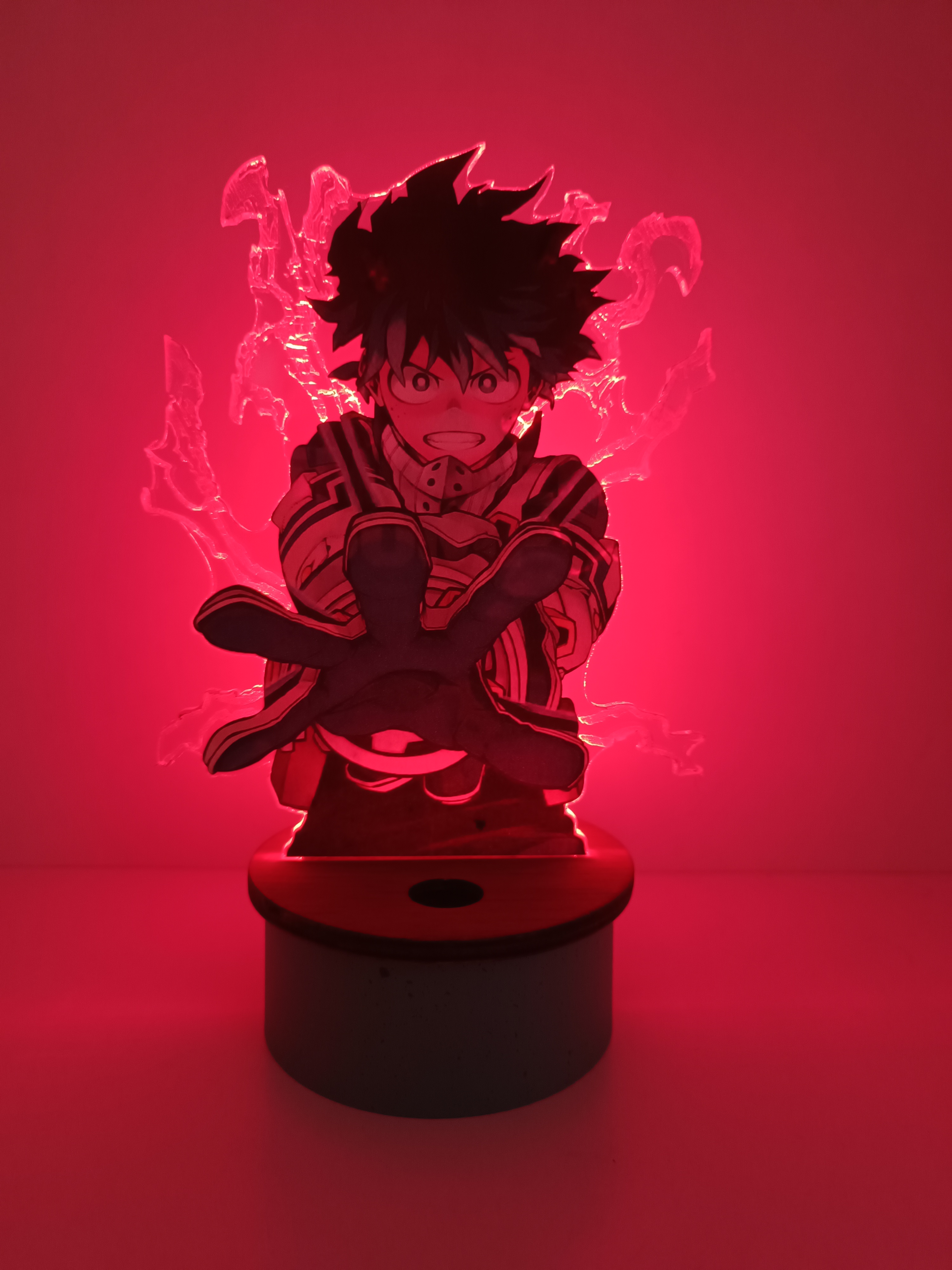 Lámpara Acrílico My Hero Academia